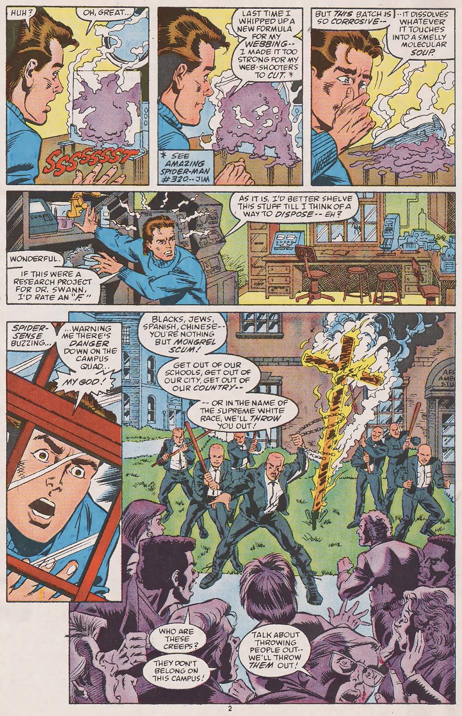 Read online Web of Spider-Man (1985) comic -  Issue #56 - 3