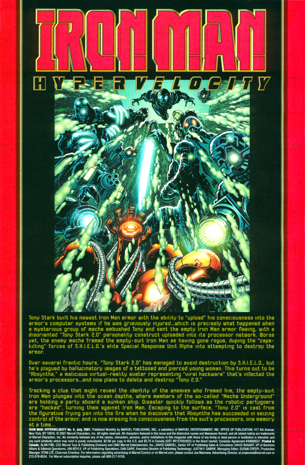Read online Iron Man: Hypervelocity comic -  Issue #5 - 2