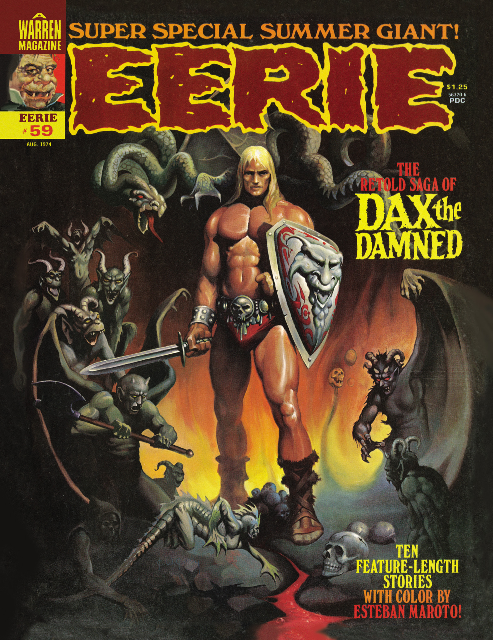 Read online Eerie Archives comic -  Issue # TPB 12 - 196