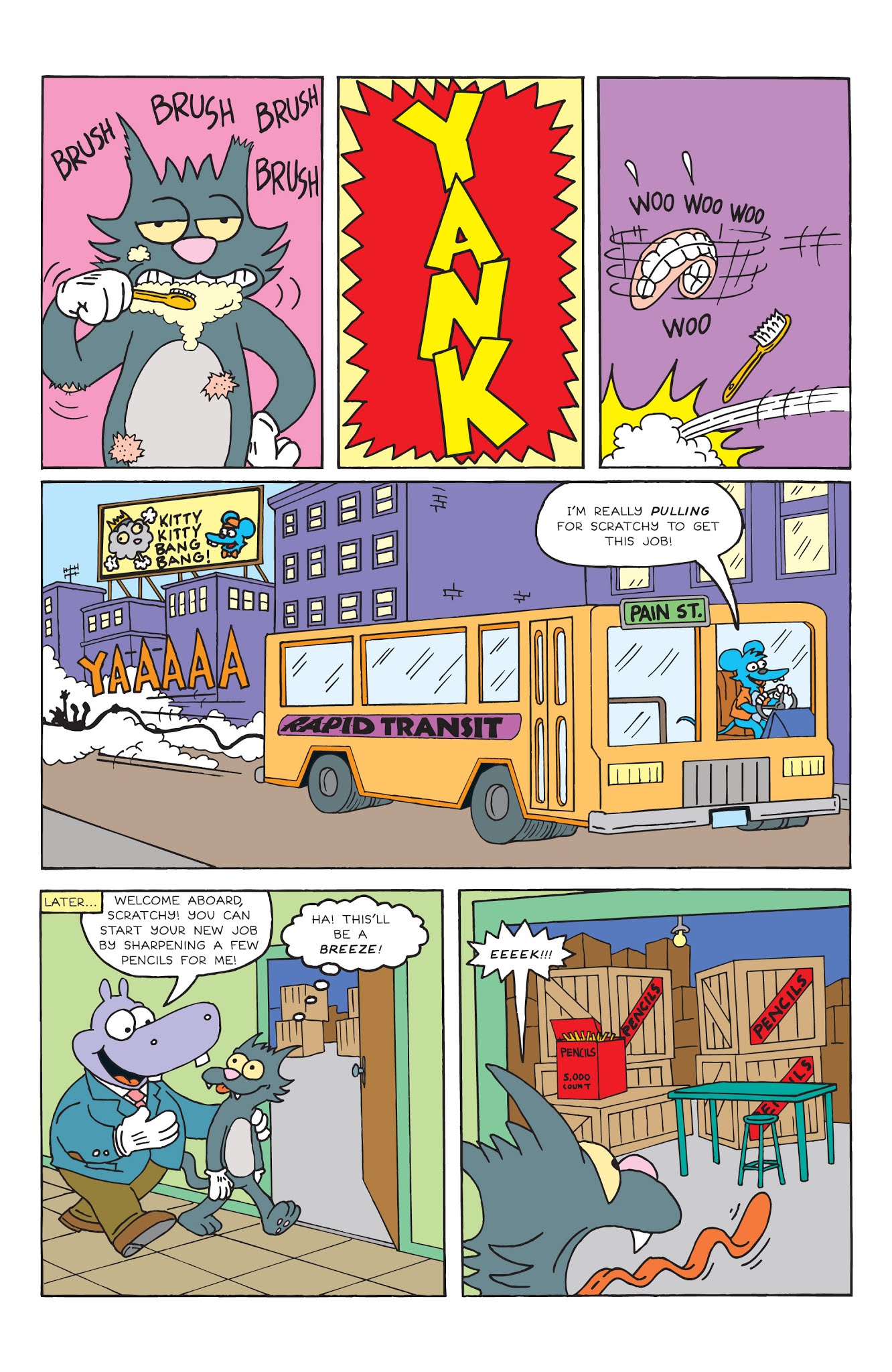 Read online Itchy & Scratchy Comics comic -  Issue #3 - 14