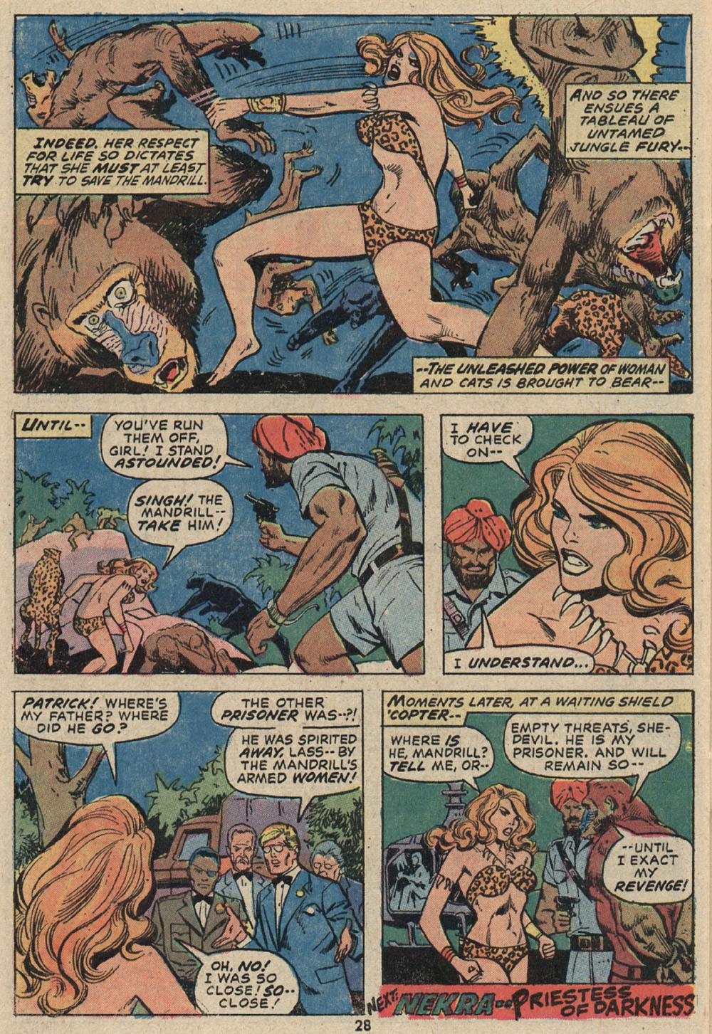 Read online Shanna, the She-Devil (1972) comic -  Issue #4 - 21