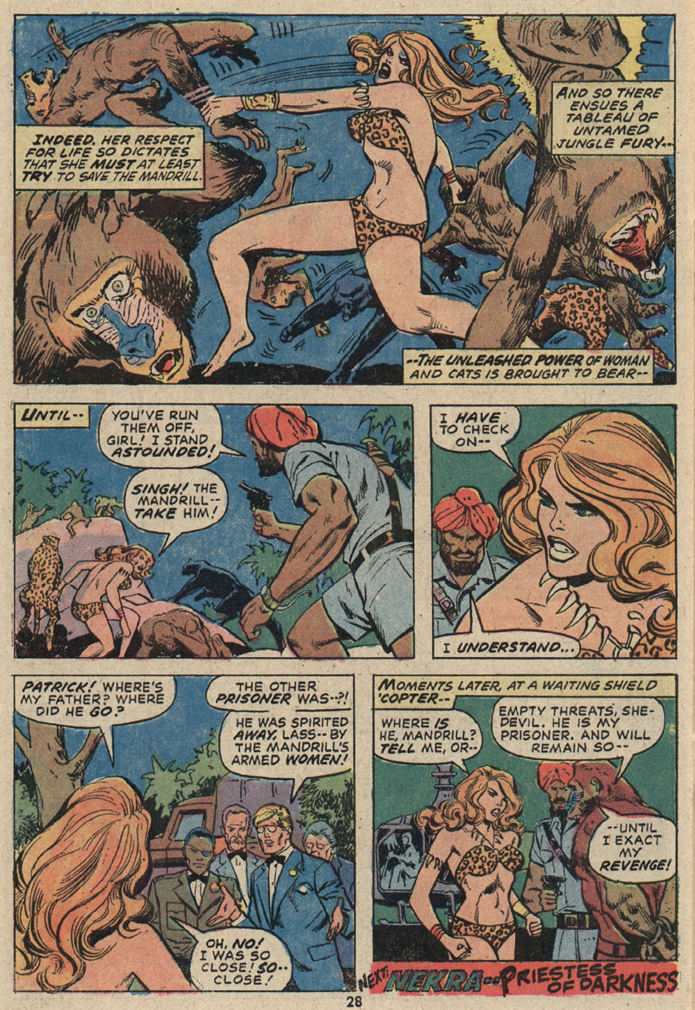 Read online Shanna, the She-Devil (1972) comic -  Issue #4 - 21