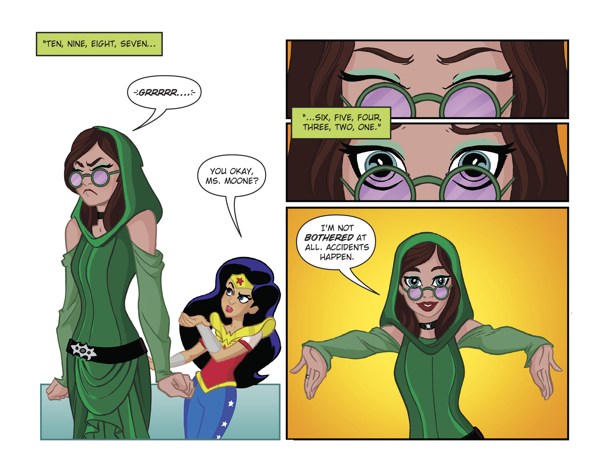 Read online DC Super Hero Girls: Out of the Bottle comic -  Issue #5 - 16