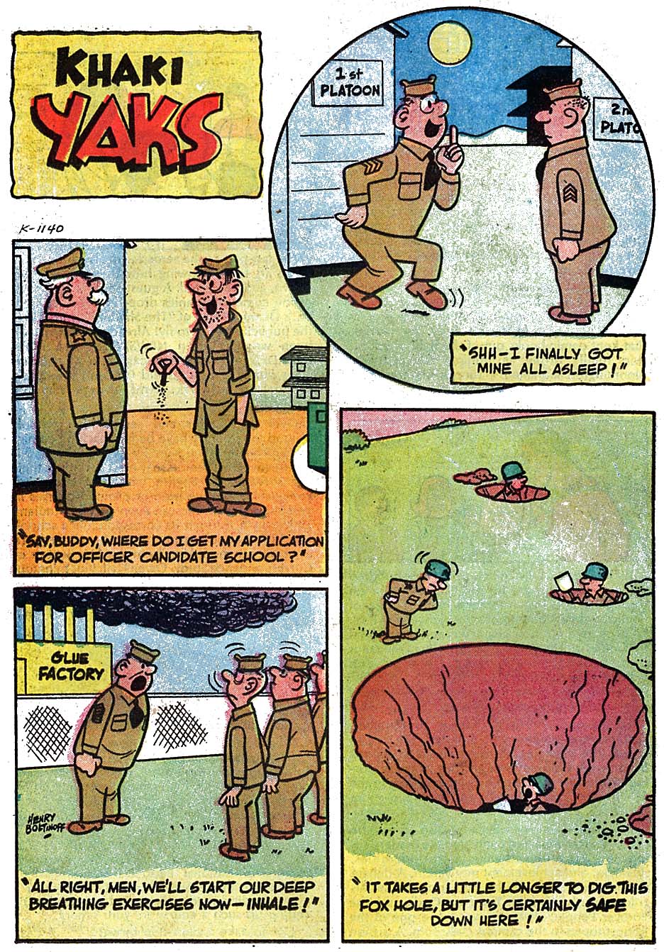 Read online Our Army at War (1952) comic -  Issue #263 - 21