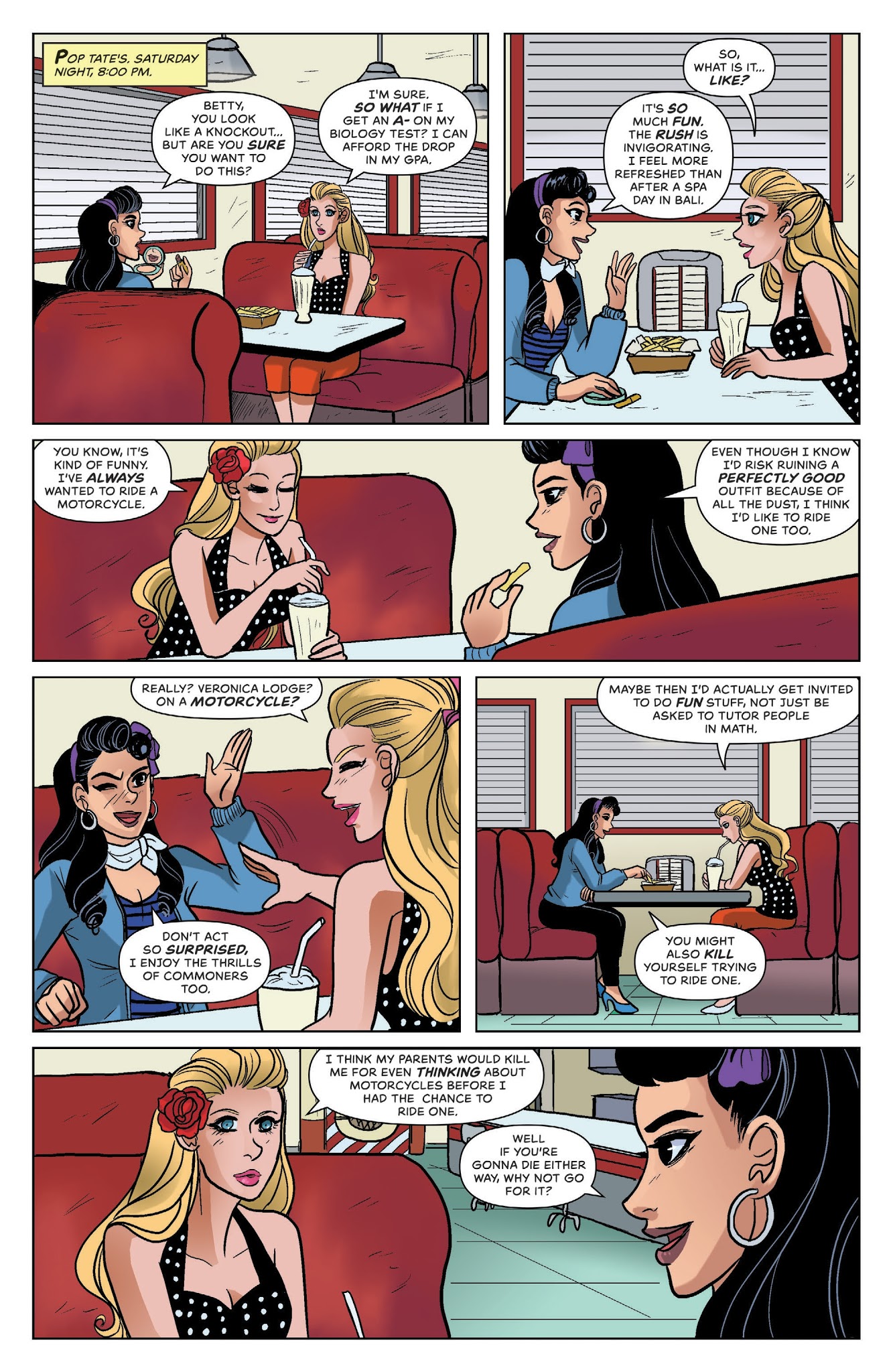 Read online Betty & Veronica: Vixens comic -  Issue #1 - 9