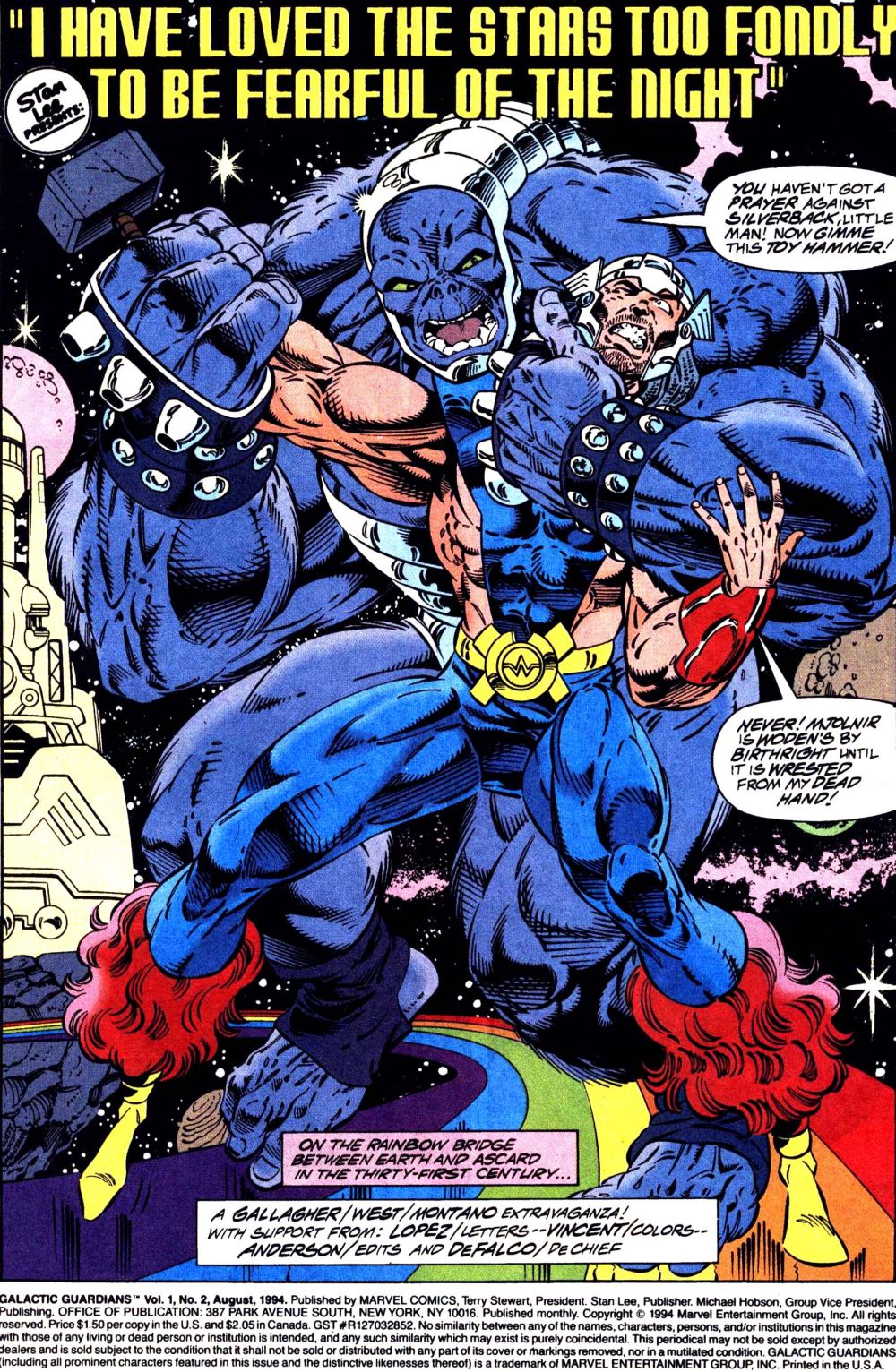 Read online Galactic Guardians comic -  Issue #2 - 2