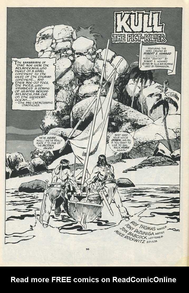 Read online The Savage Sword Of Conan comic -  Issue #193 - 58