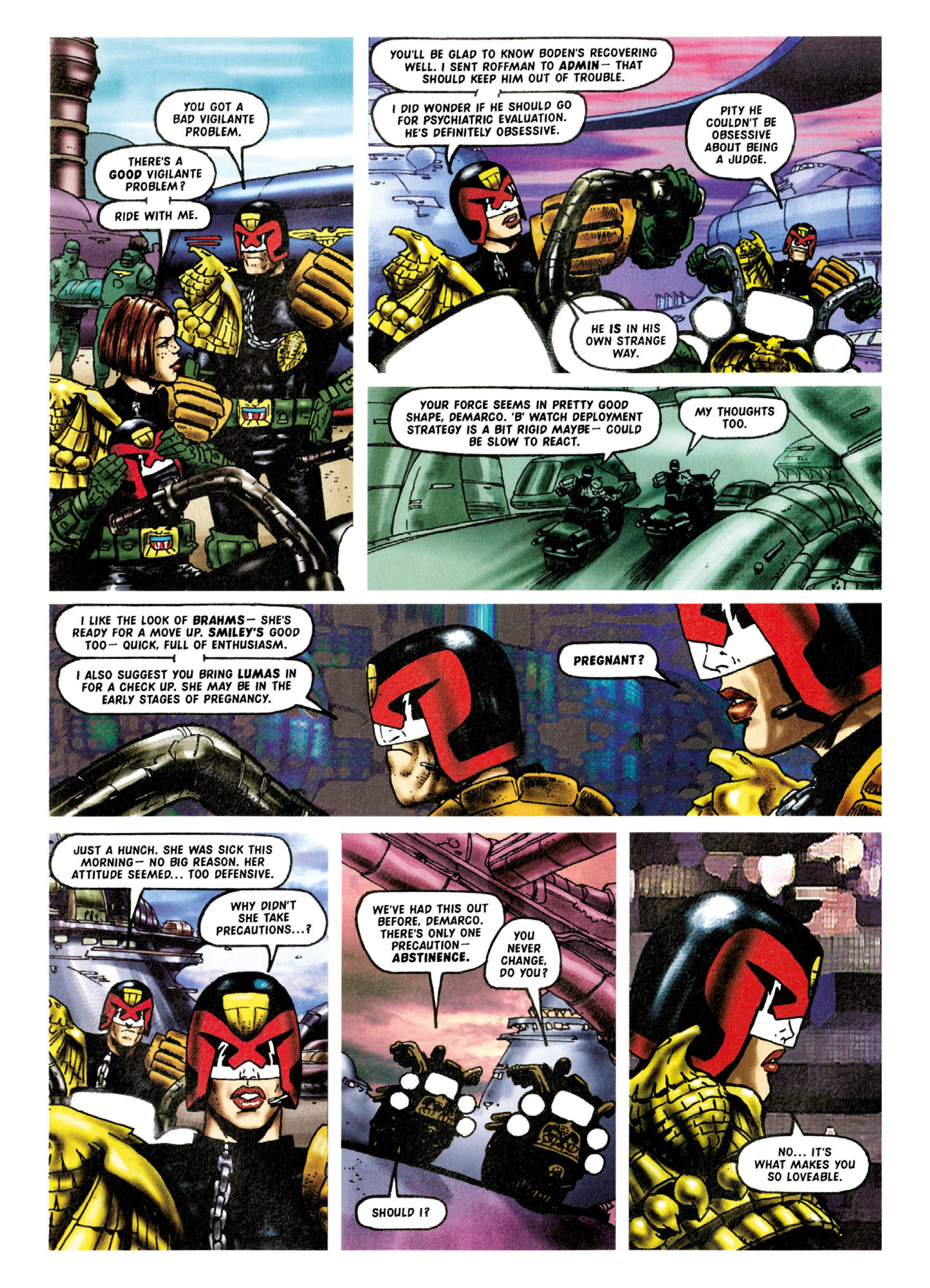 Read online Judge Dredd: The Complete Case Files comic -  Issue # TPB 28 - 138