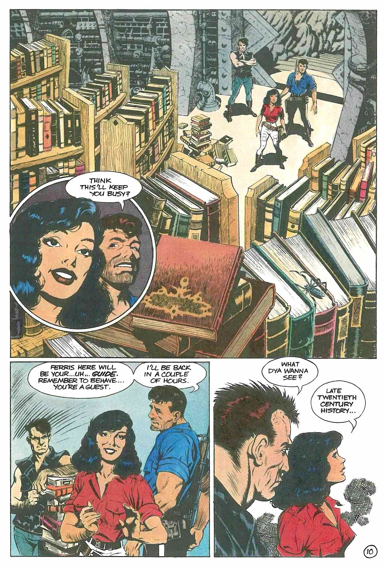 Read online Cadillacs & Dinosaurs comic -  Issue #4 - 12