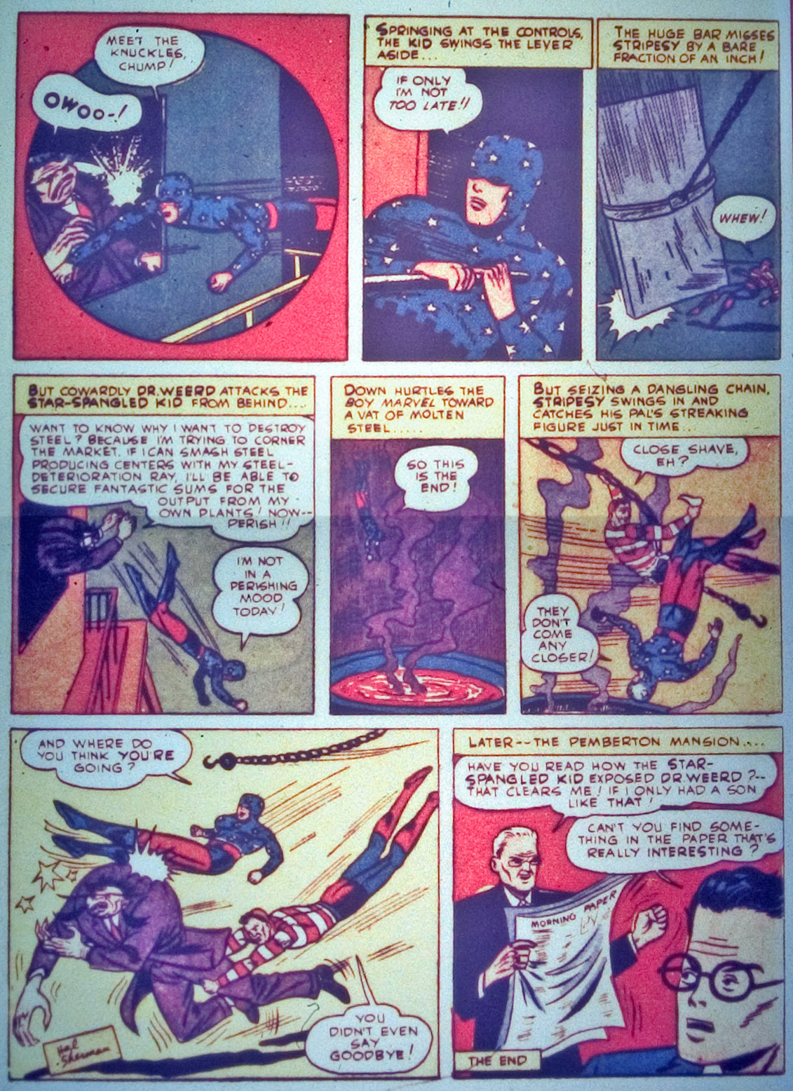 Read online Star Spangled Comics comic -  Issue #5 - 28