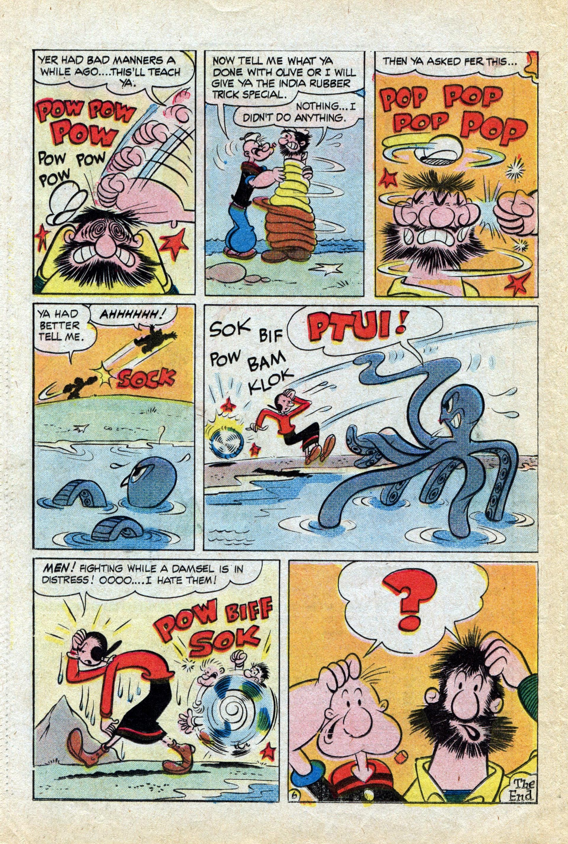 Read online Popeye (1948) comic -  Issue #102 - 24