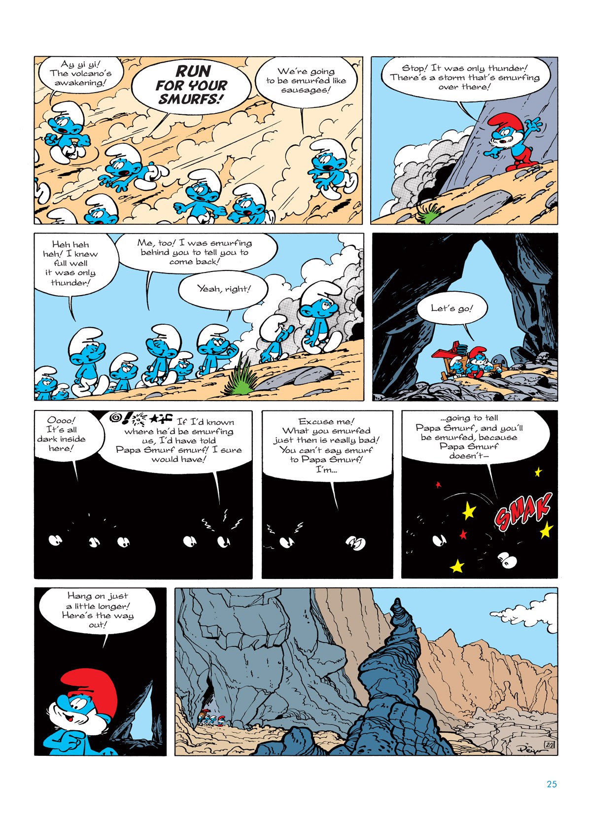 Read online The Smurfs comic -  Issue #7 - 25