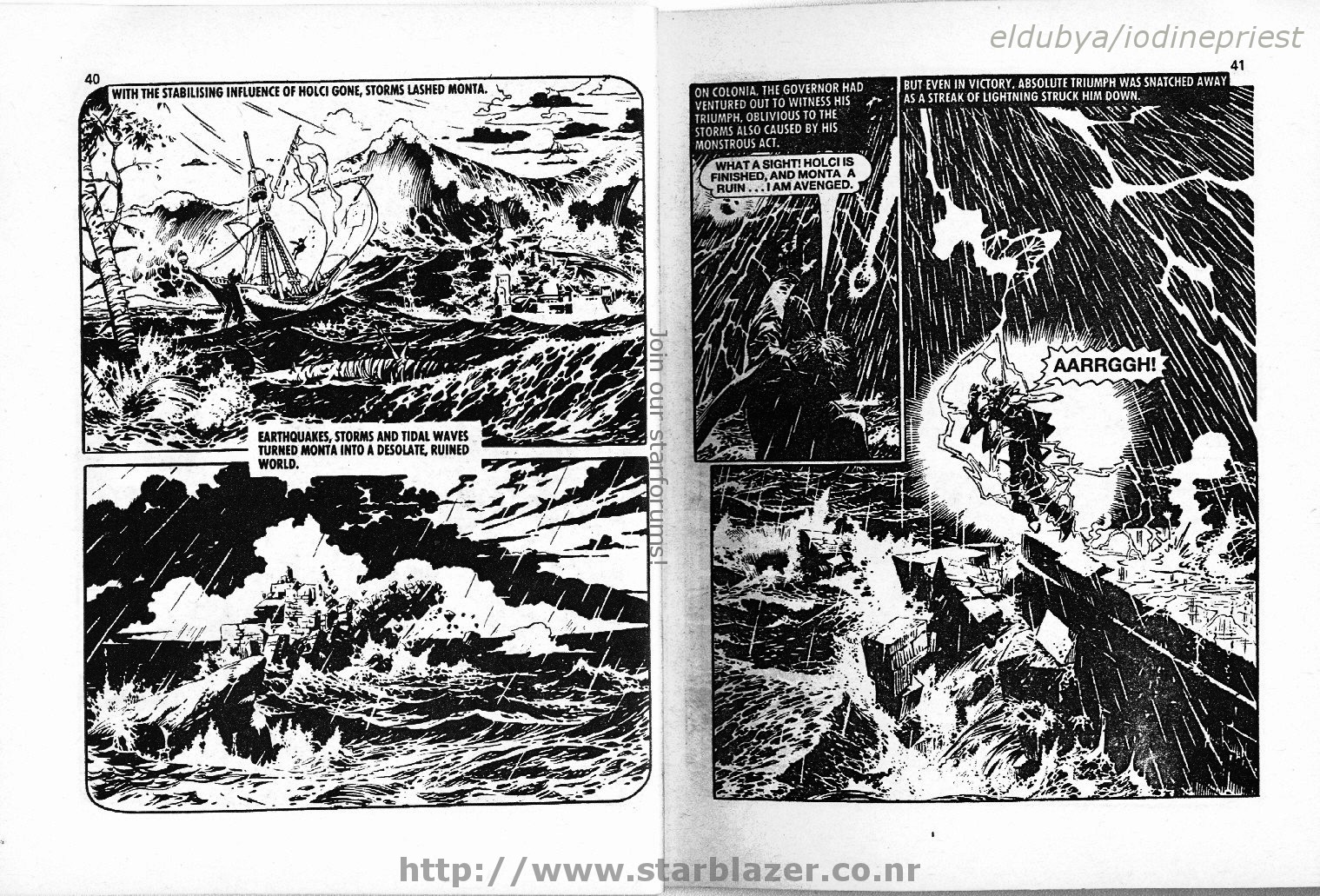 Read online Starblazer comic -  Issue #188 - 22