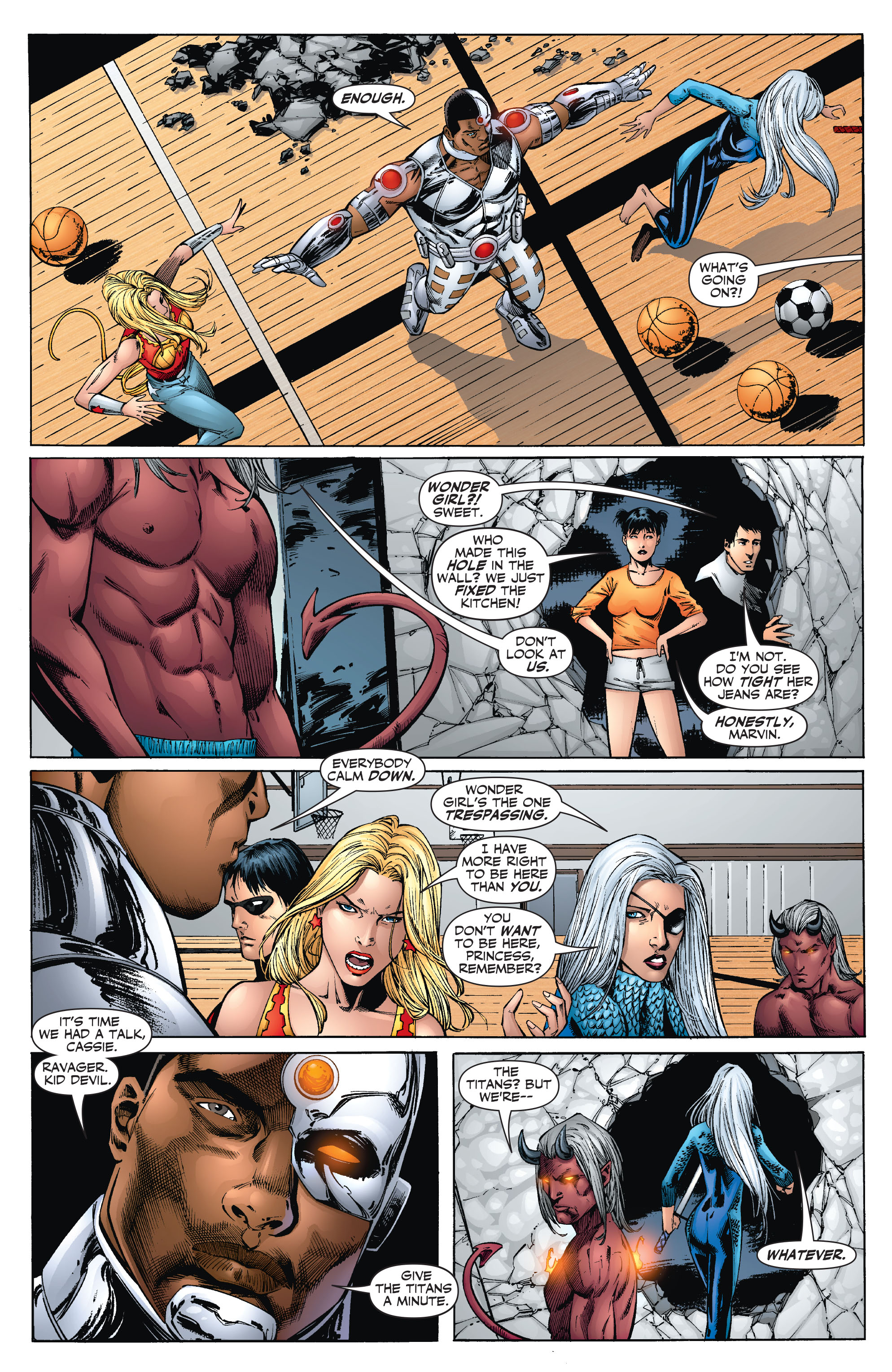 Read online Teen Titans (2003) comic -  Issue #35 - 9