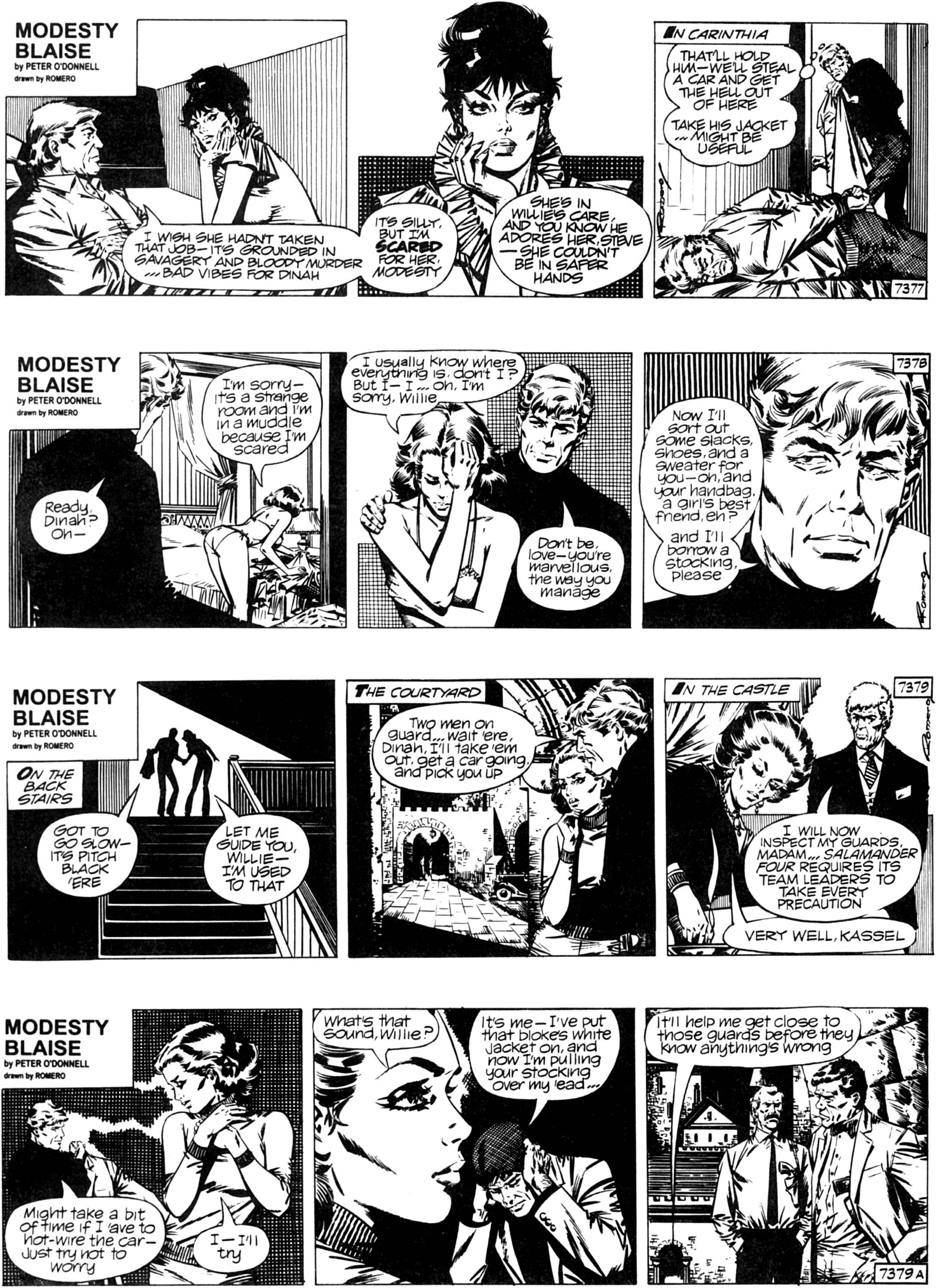 Read online Modesty Blaise: Lady in the Dark comic -  Issue # Full - 13