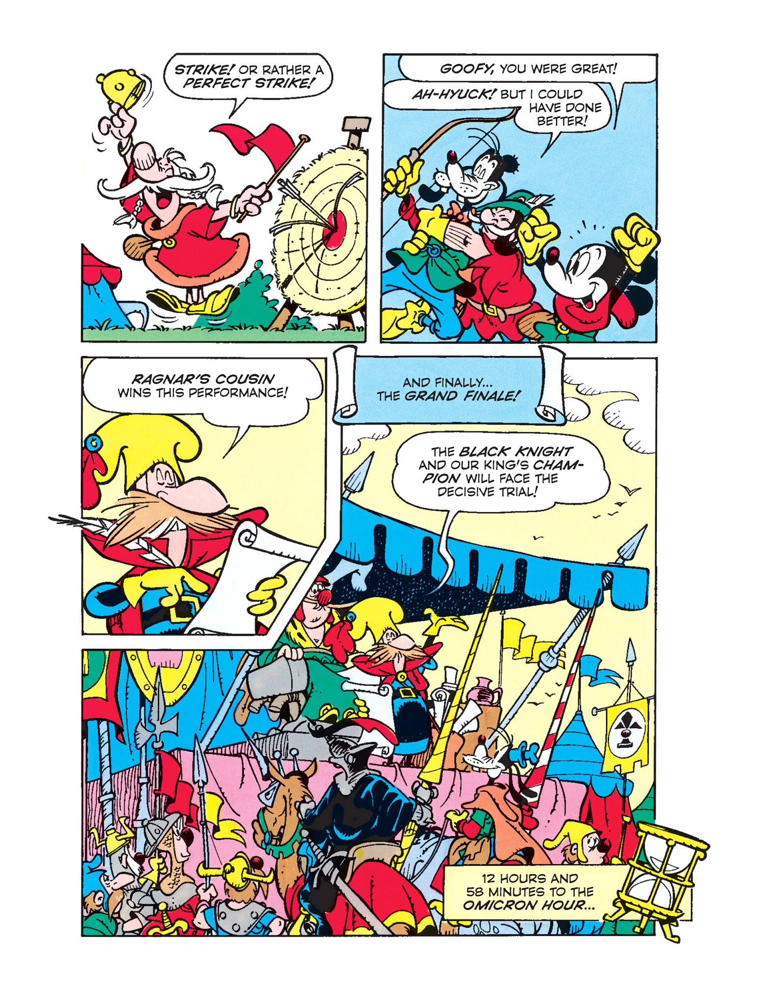 Read online Mickey Mouse and the Argaar Tournament: Return to the Land of Adventure comic -  Issue #2 - 35