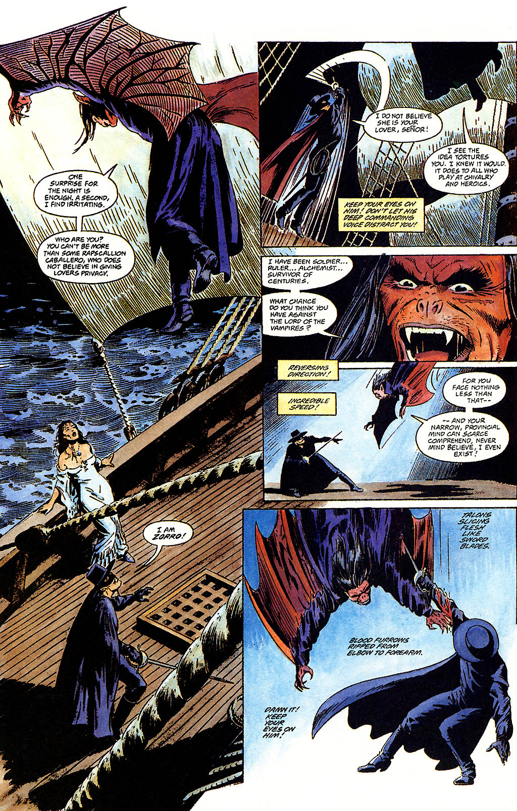 Read online Dracula Versus Zorro comic -  Issue #2 - 8