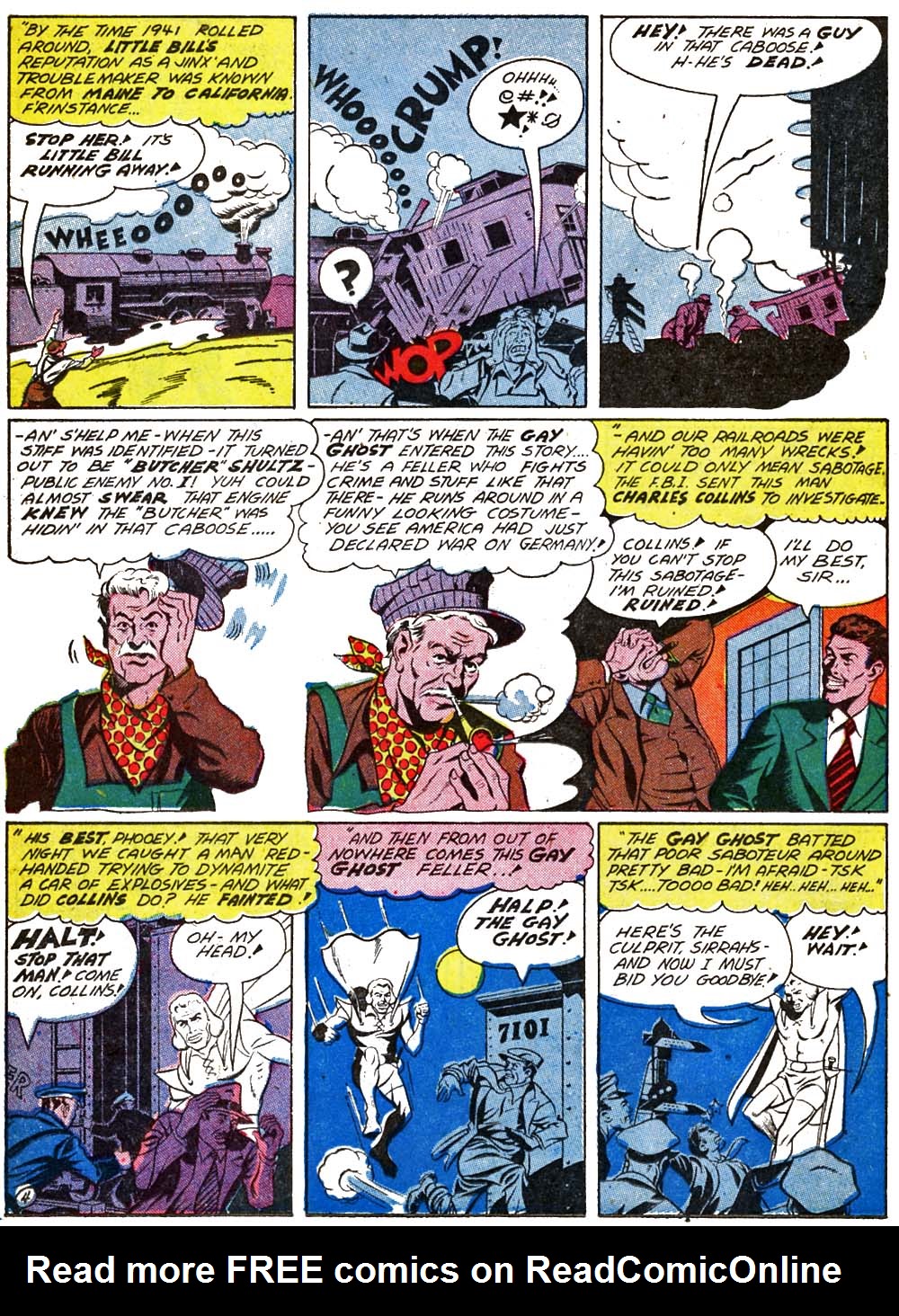 Read online Sensation (Mystery) Comics comic -  Issue #29 - 34