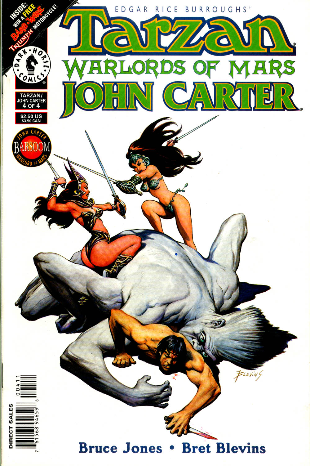Read online Tarzan/John Carter: Warlords of Mars comic -  Issue #4 - 1