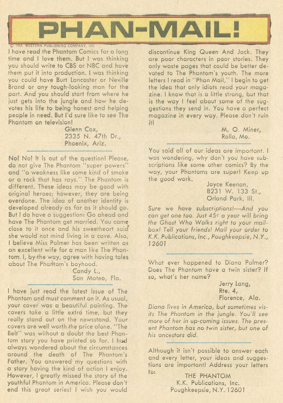 Read online The Phantom (1962) comic -  Issue #10 - 28