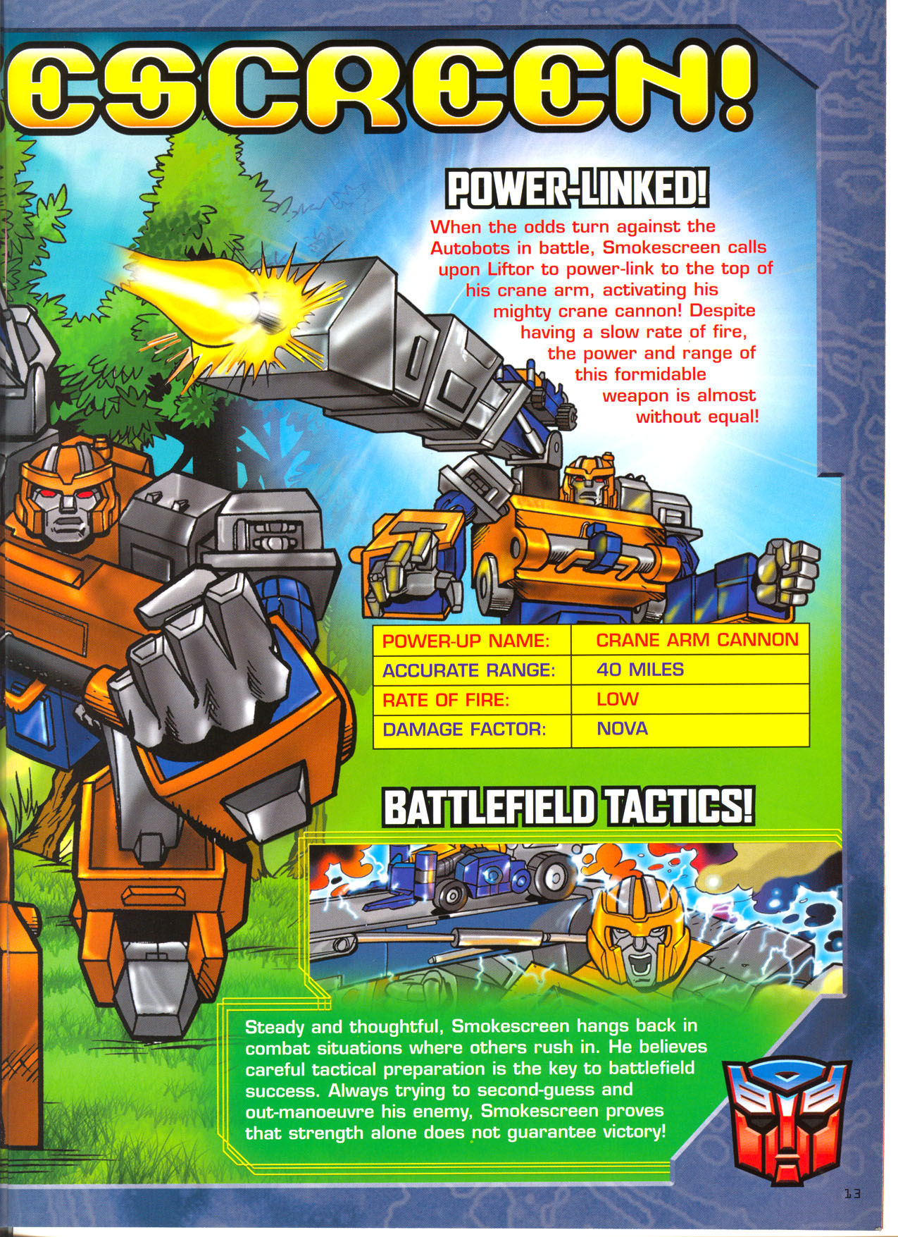 Read online Transformers: Armada (2003) comic -  Issue #6 - 11