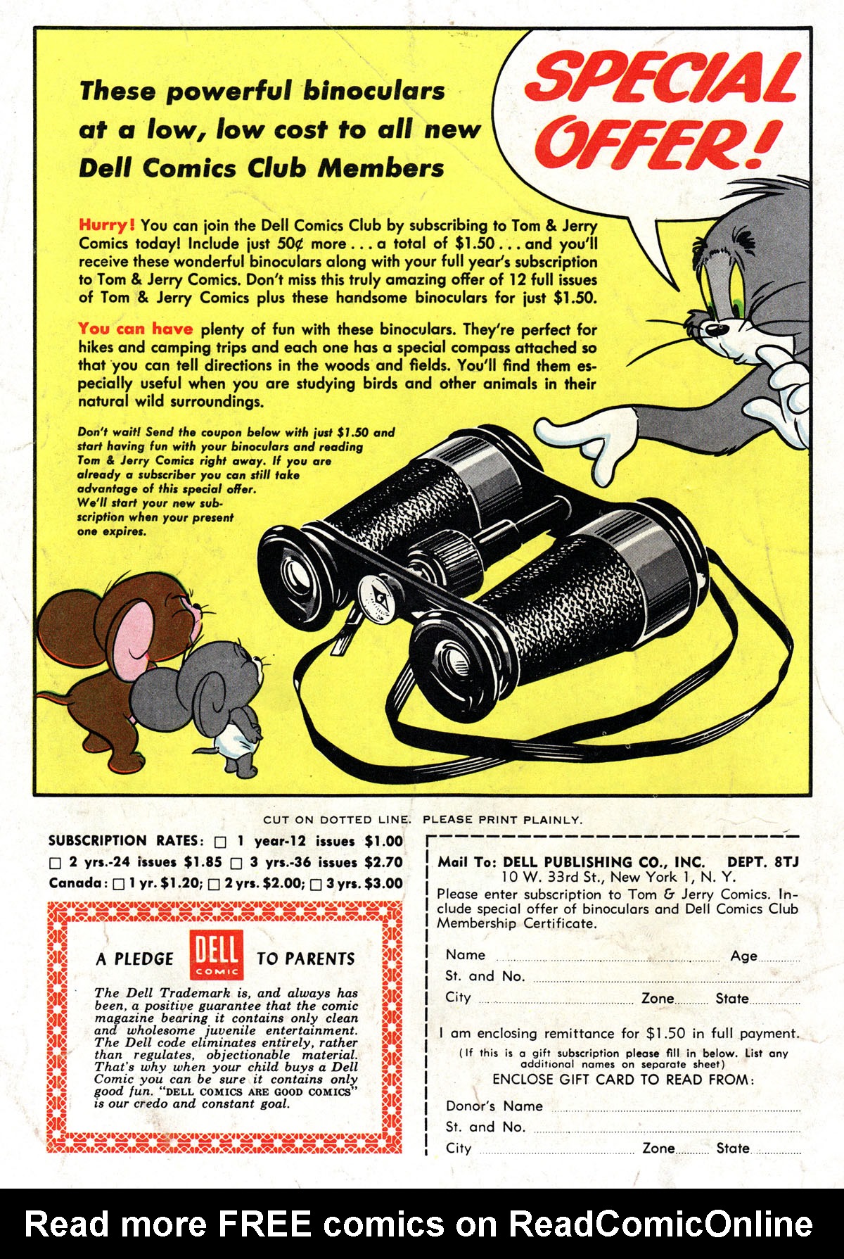 Read online Tom & Jerry Comics comic -  Issue #133 - 36