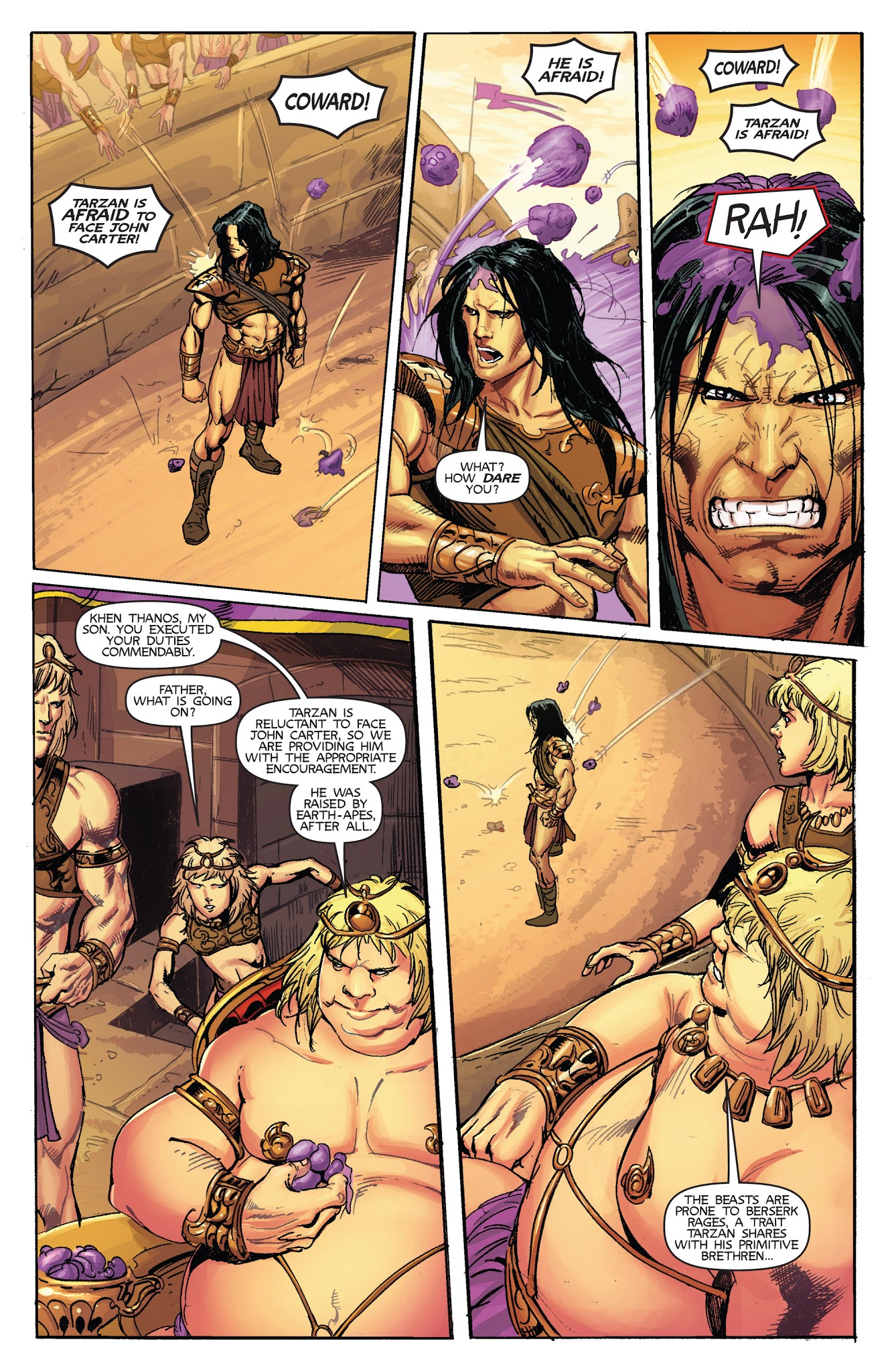 Read online Lords Of Mars comic -  Issue #5 - 6