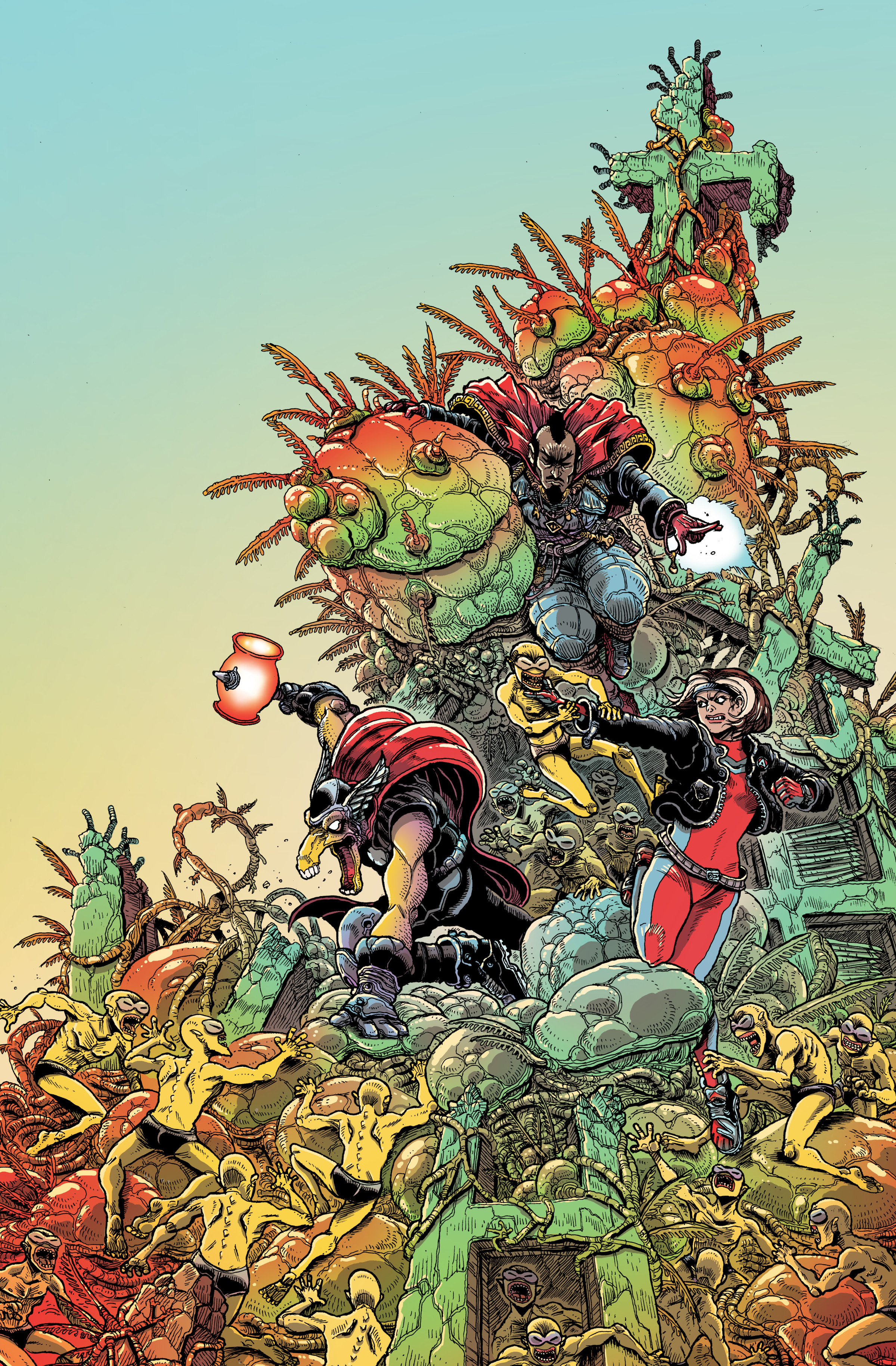 Read online Grunt: The Art and Unpublished Comics of James Stokoe comic -  Issue # TPB (Part 1) - 79