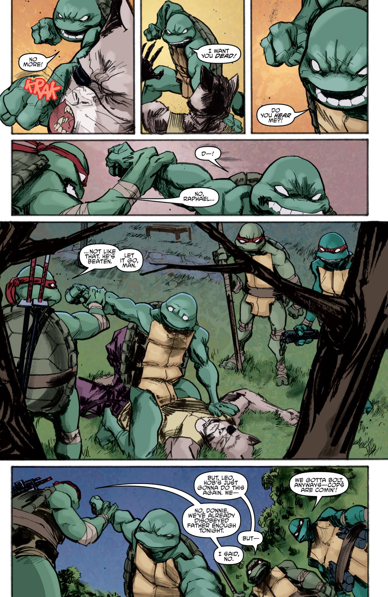 Read online Teenage Mutant Ninja Turtles: The IDW Collection comic -  Issue # TPB 1 (Part 1) - 96