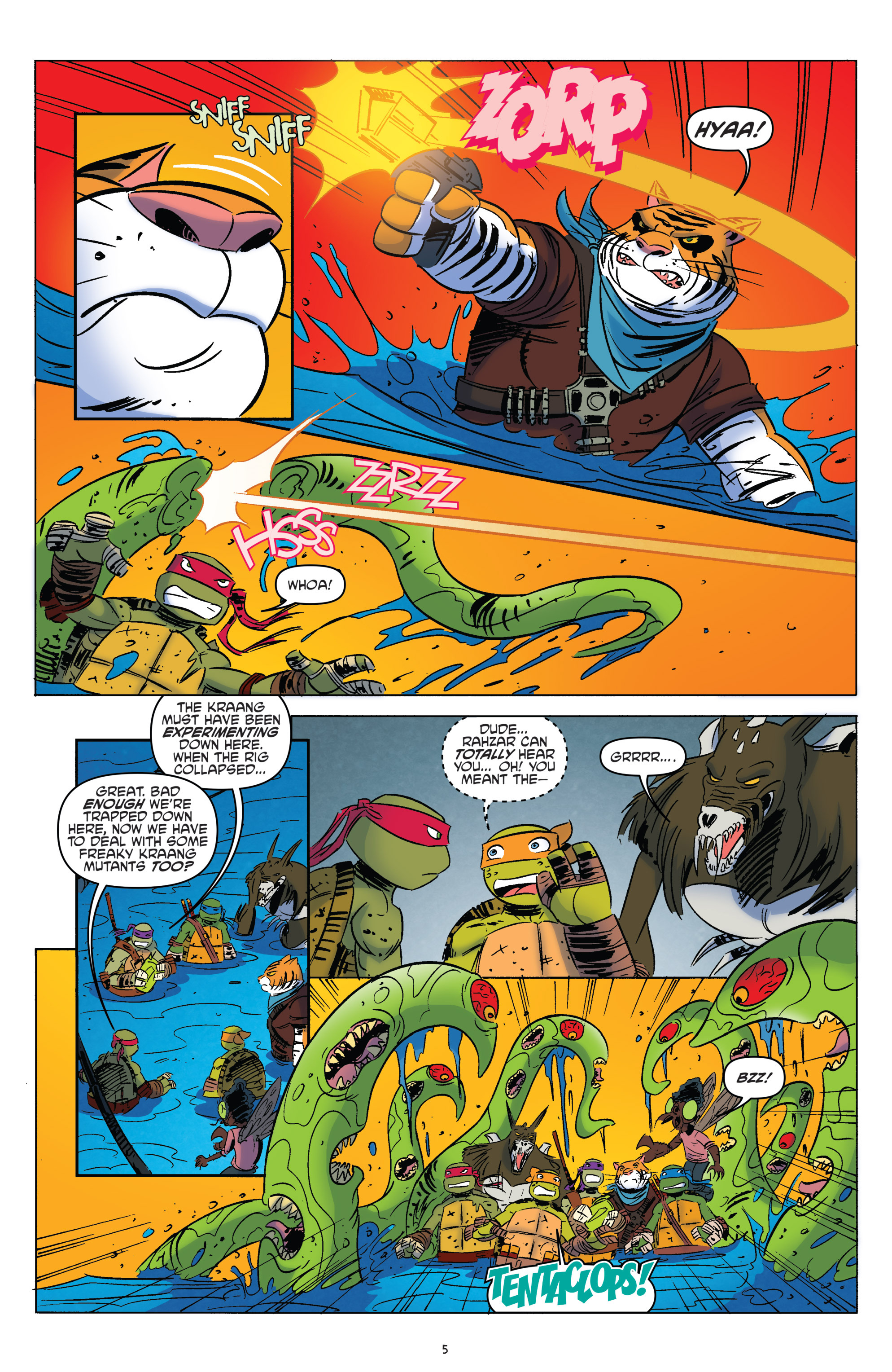 Read online Teenage Mutant Ninja Turtles New Animated Adventures comic -  Issue #18 - 7
