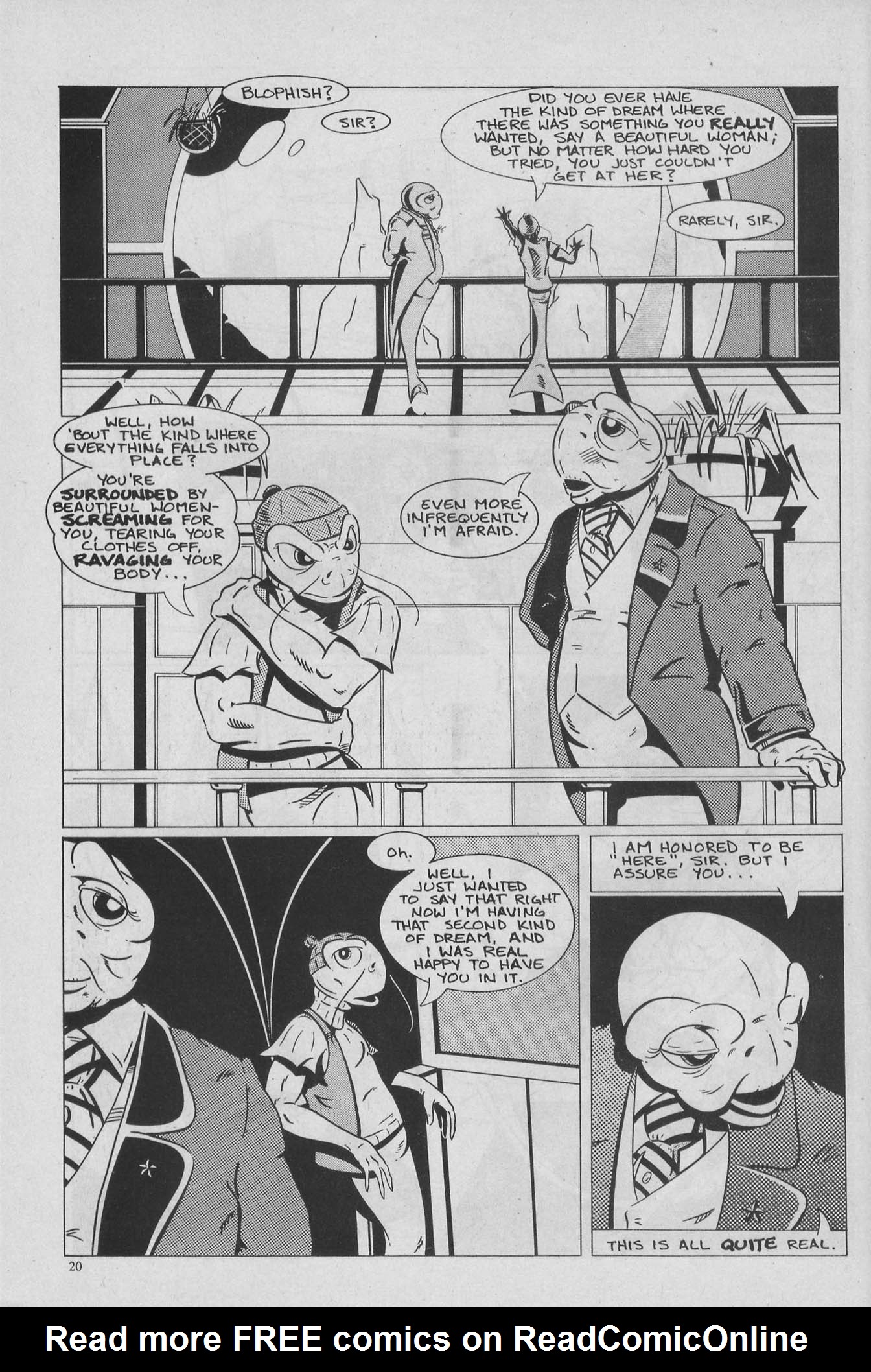 Read online The Fish Police comic -  Issue #3 - 22