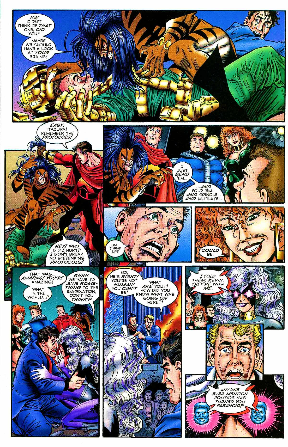 Read online Isaac Asimov's I-Bots comic -  Issue #1 - 11