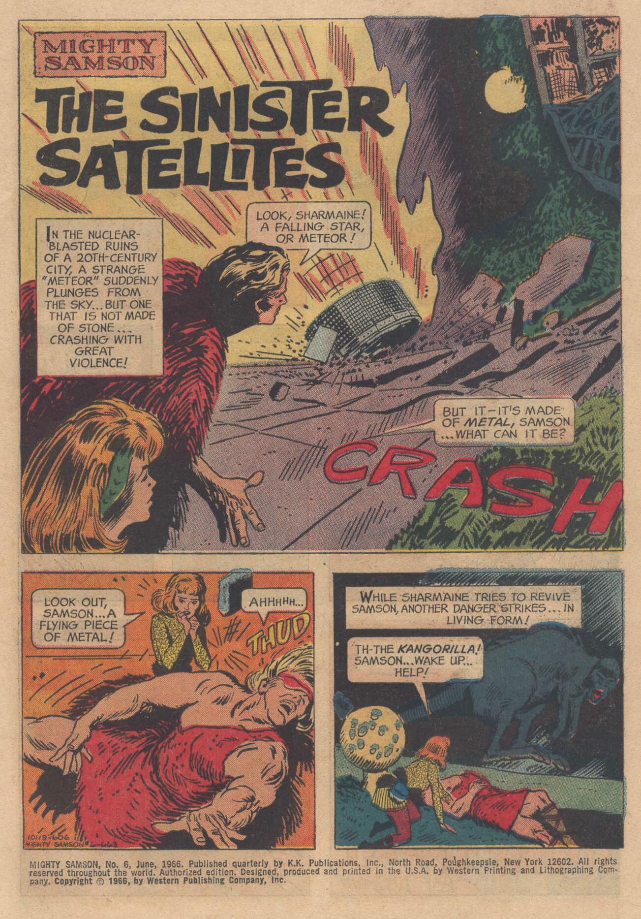 Read online Mighty Samson (1964) comic -  Issue #6 - 3