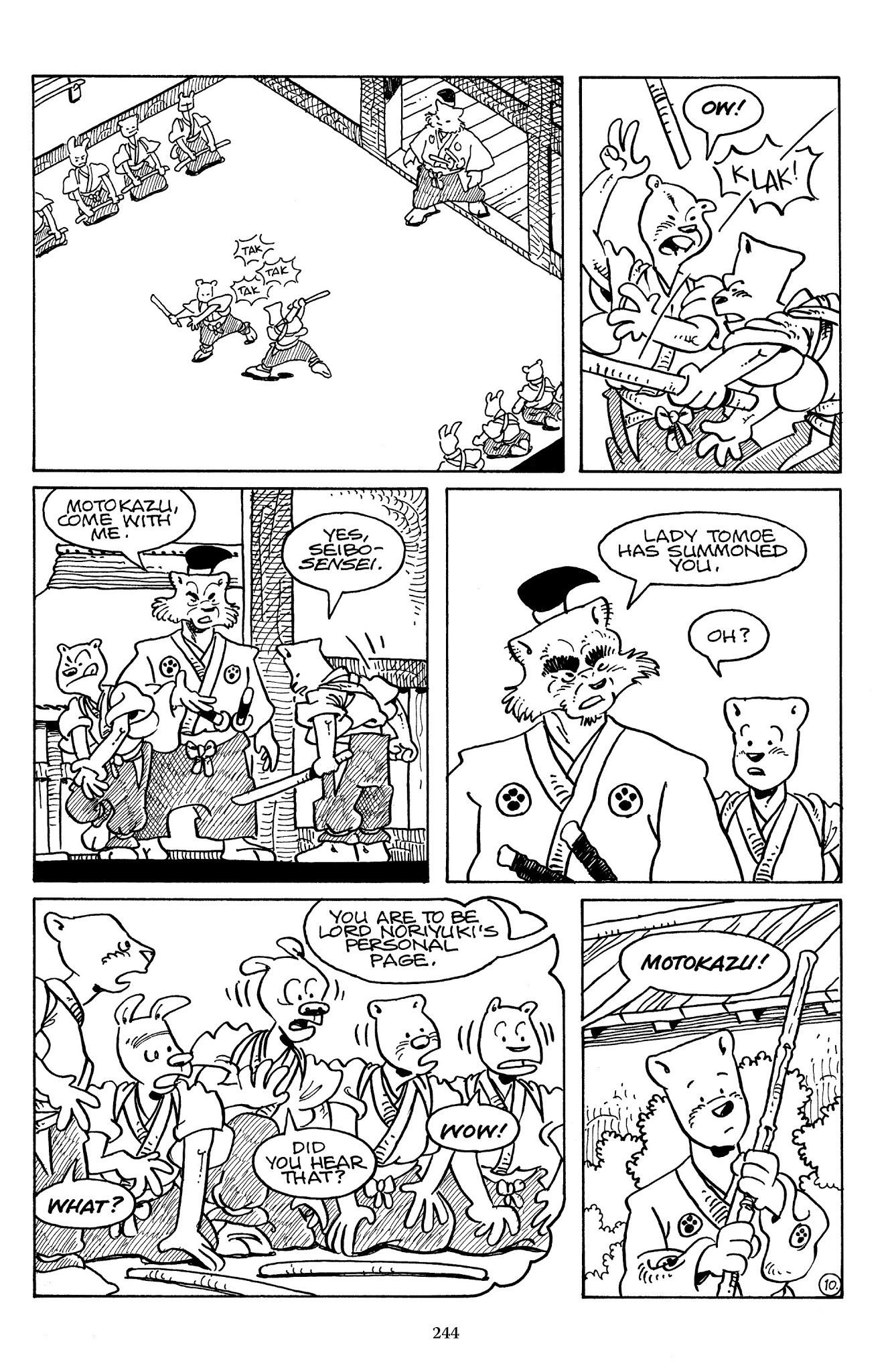 Read online The Usagi Yojimbo Saga comic -  Issue # TPB 5 - 240