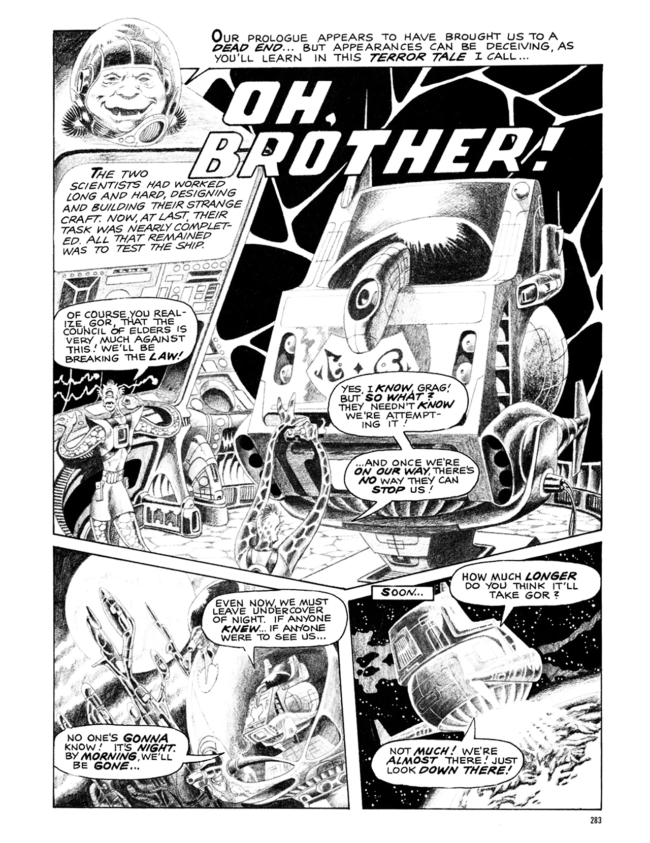 Read online Eerie Archives comic -  Issue # TPB 7 - 284