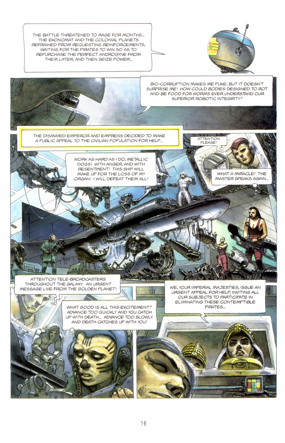 Read online The Metabarons comic -  Issue #3 - The Knigthing Of Othon - 17