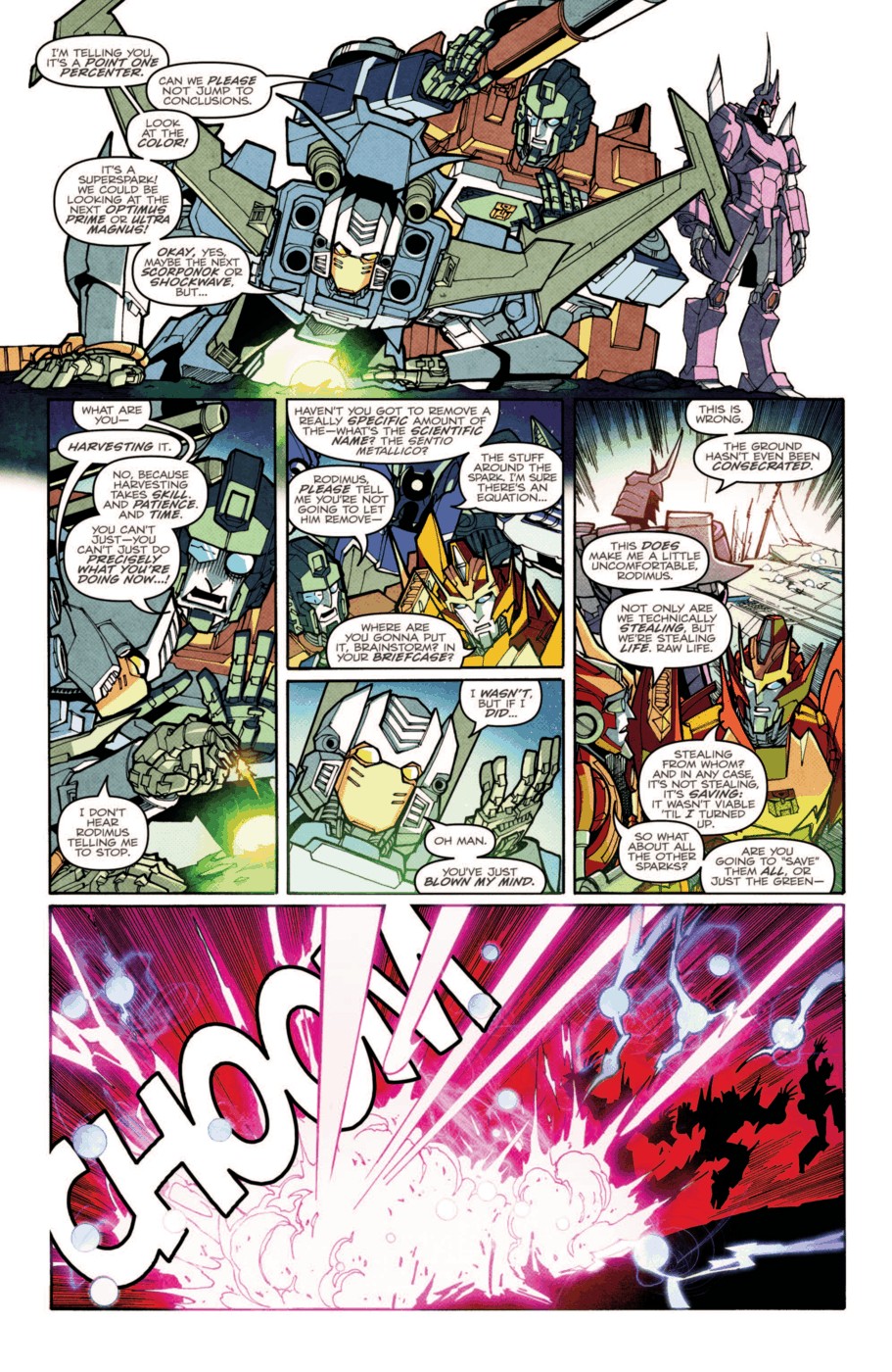 Read online The Transformers: More Than Meets The Eye comic -  Issue #17 - 21
