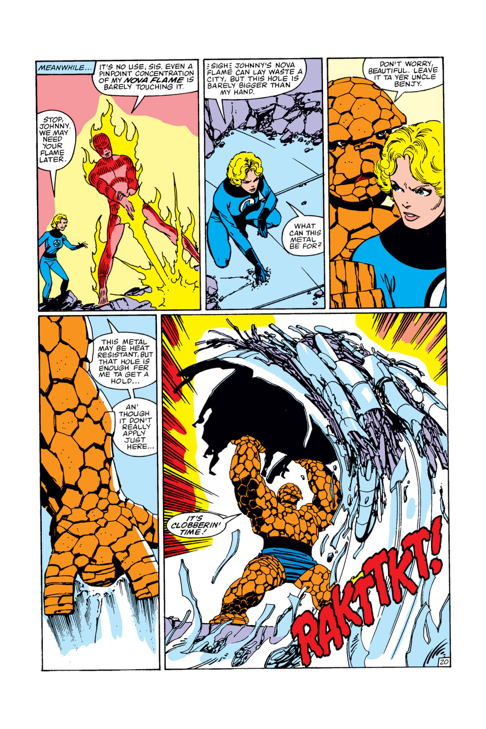 Read online Fantastic Four (1961) comic -  Issue #254 - 21