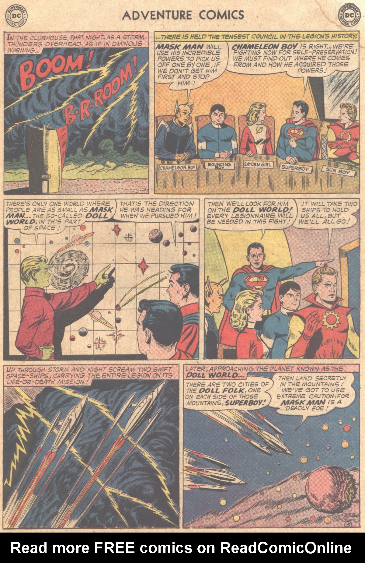 Read online Adventure Comics (1938) comic -  Issue #310 - 7