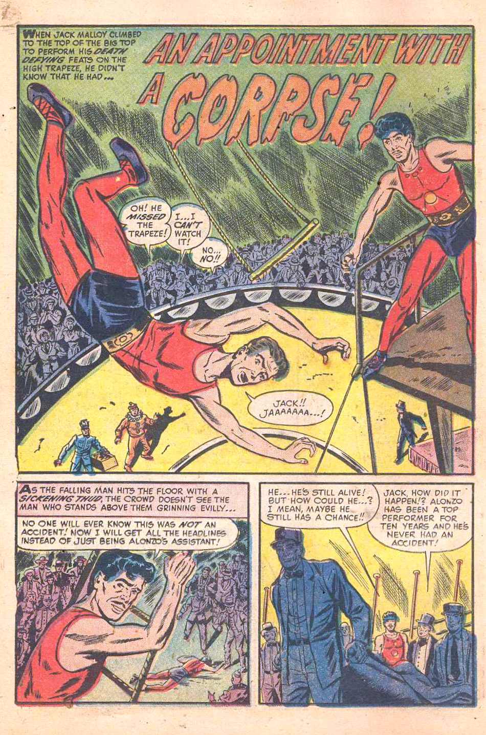 Read online Chamber of Chills (1951) comic -  Issue #5 - 14