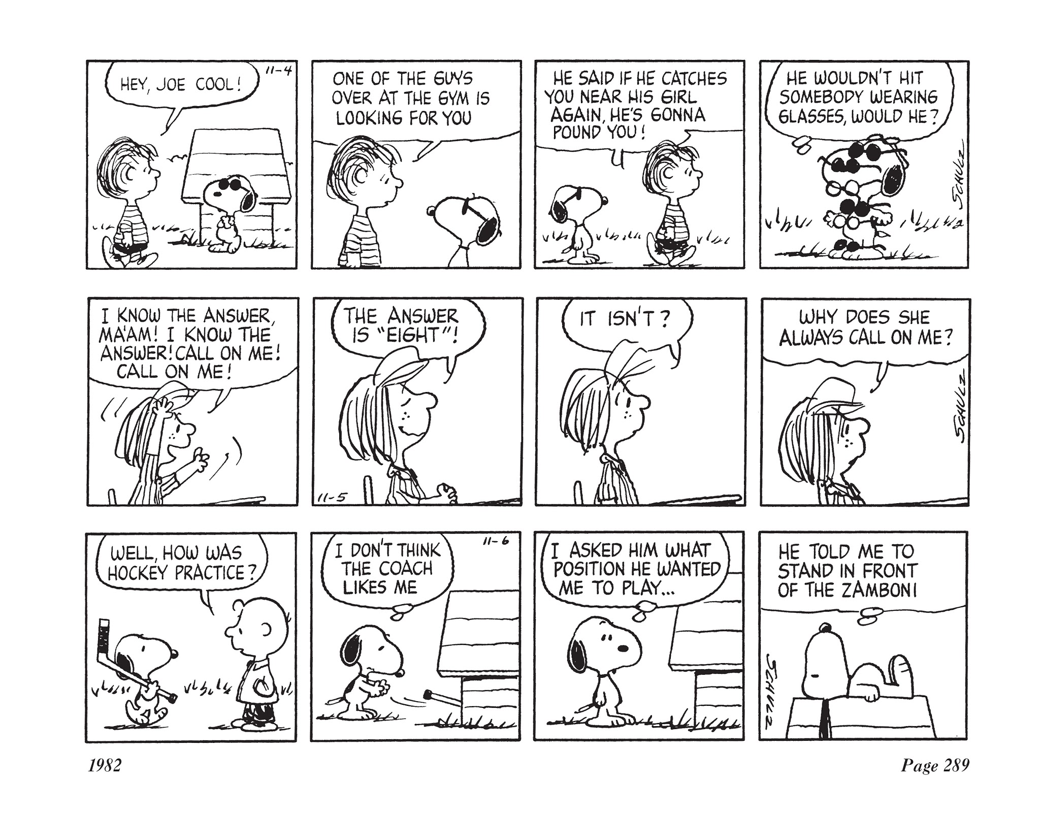 Read online The Complete Peanuts comic -  Issue # TPB 16 - 307