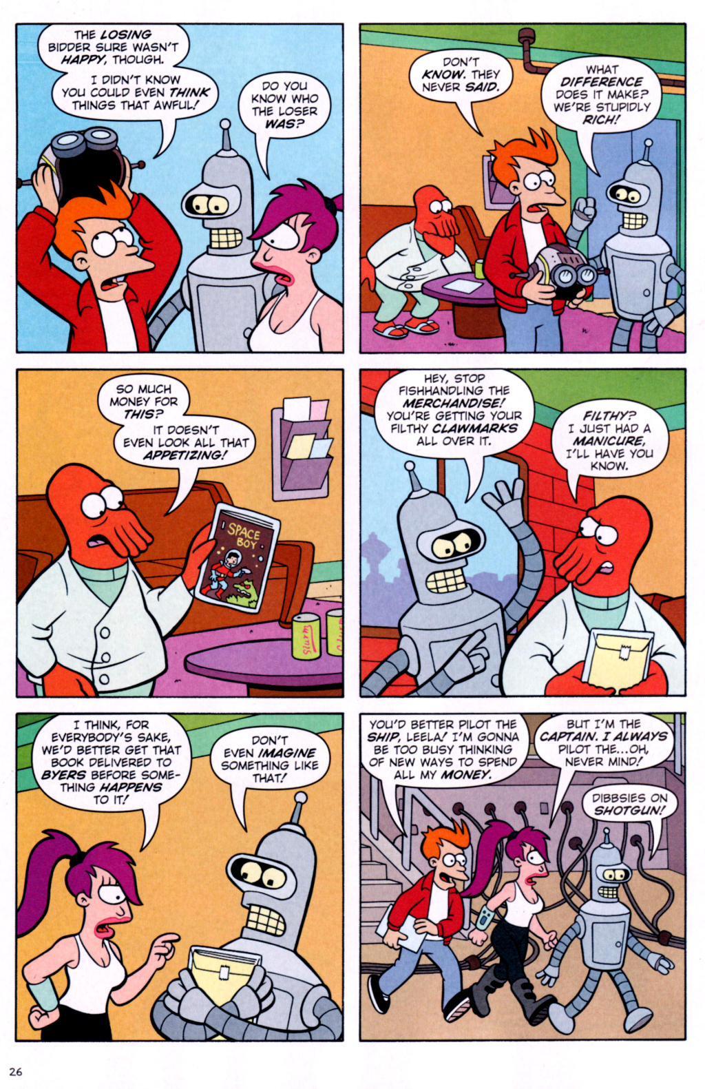 Read online Futurama Comics comic -  Issue #30 - 21