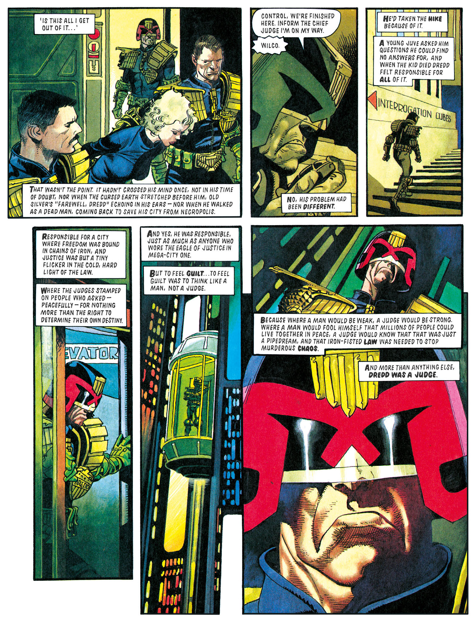 Read online Essential Judge Dredd: America comic -  Issue # TPB (Part 2) - 41