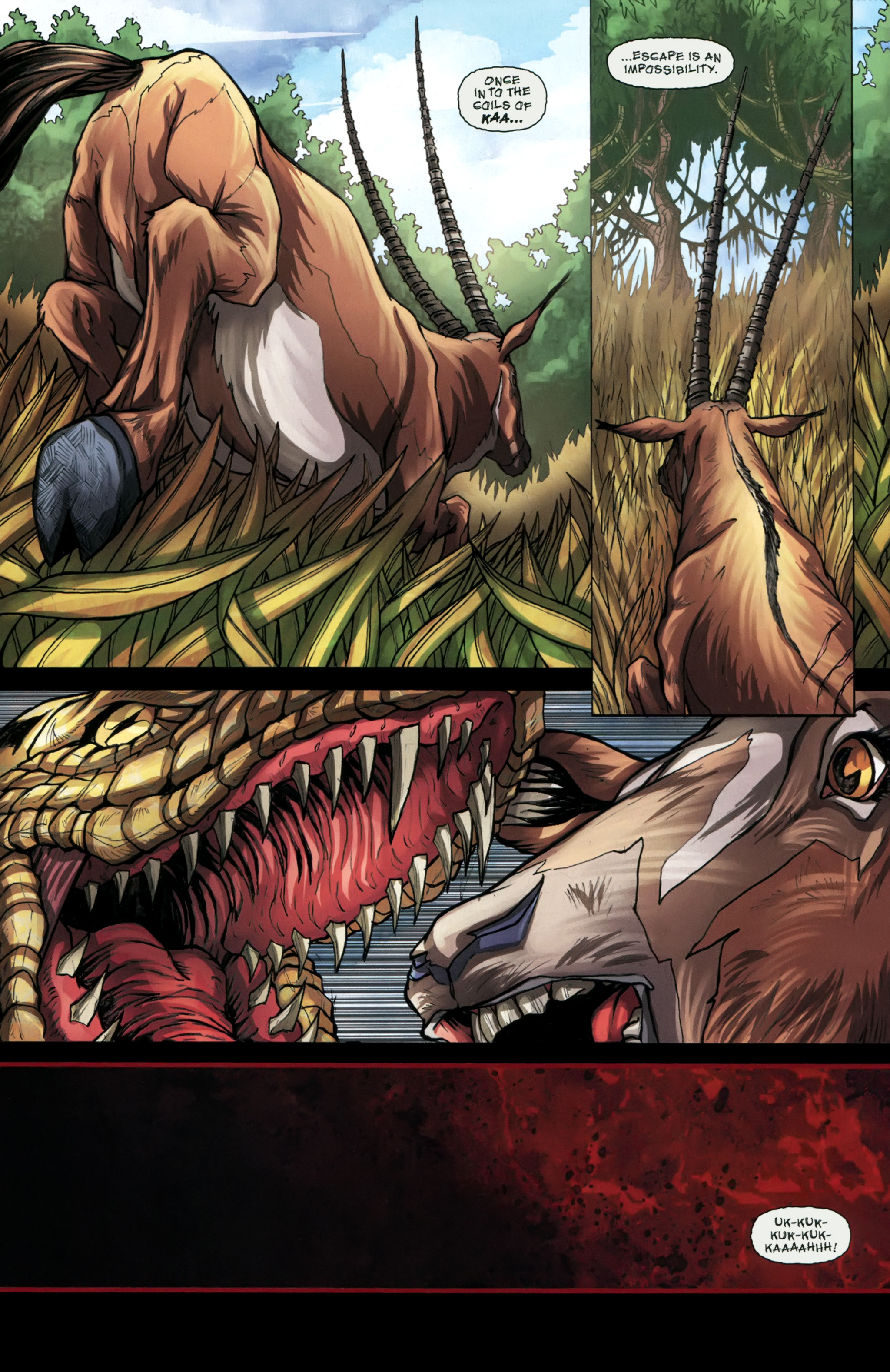 Read online Grimm Fairy Tales presents The Jungle Book comic -  Issue #4 - 5