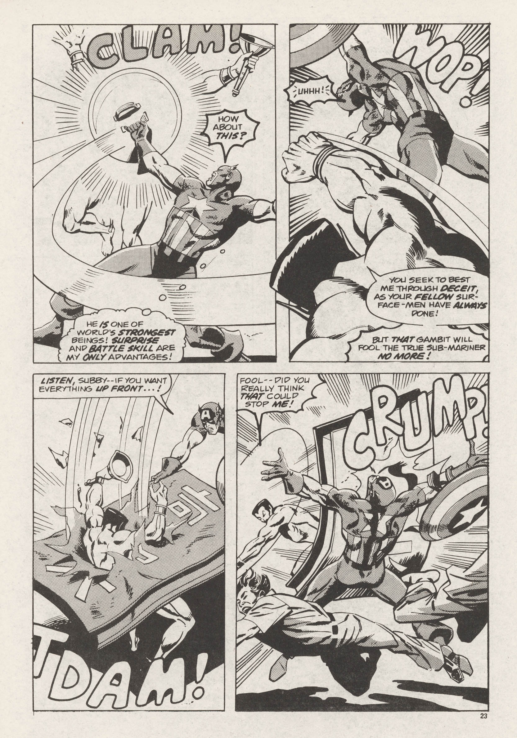 Read online Super Spider-Man and Captain Britain comic -  Issue #231 - 23