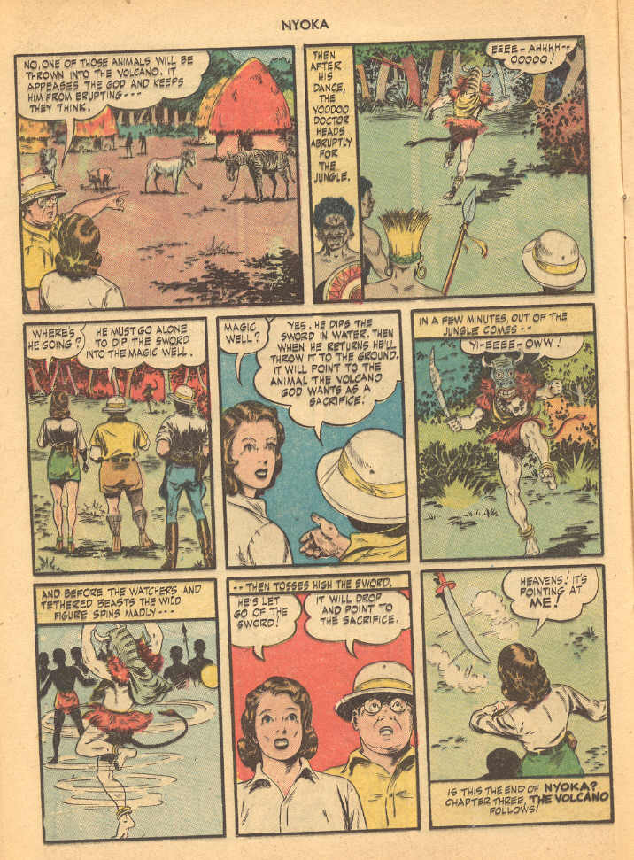 Read online Nyoka the Jungle Girl (1945) comic -  Issue #3 - 16