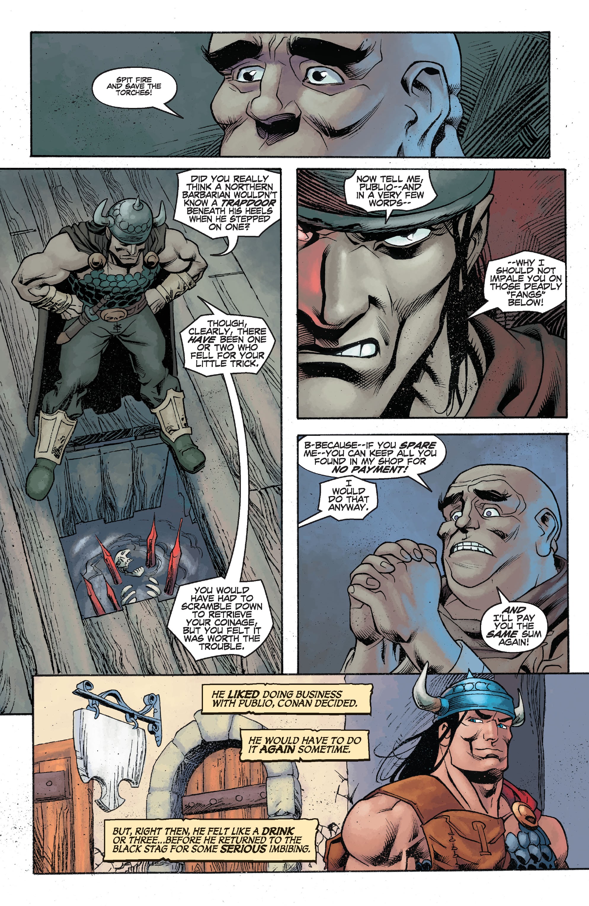 Read online Conan Chronicles Epic Collection comic -  Issue # TPB Horrors Beneath the Stones (Part 3) - 45
