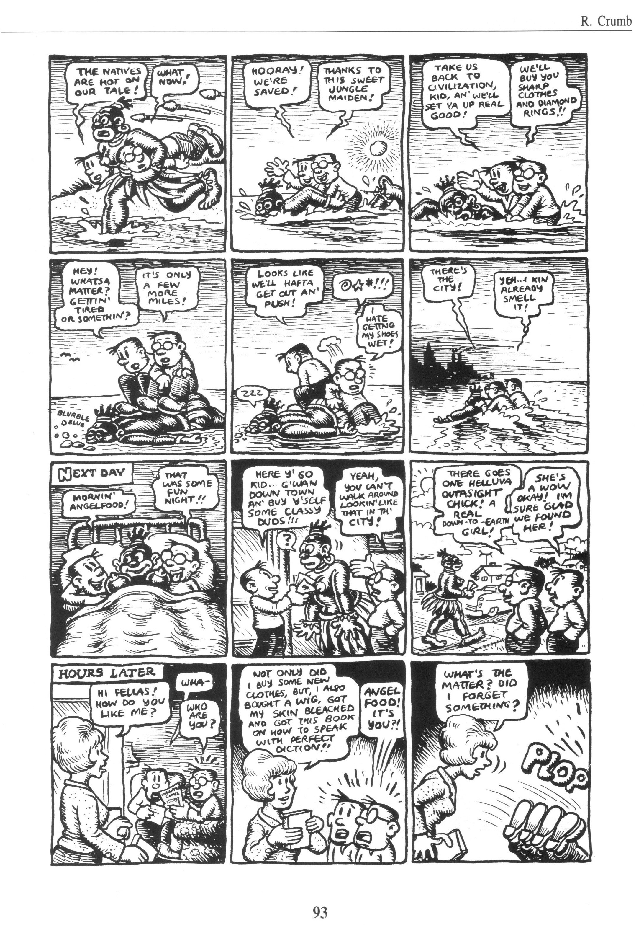 Read online The Complete Crumb Comics comic -  Issue # TPB 6 - 103