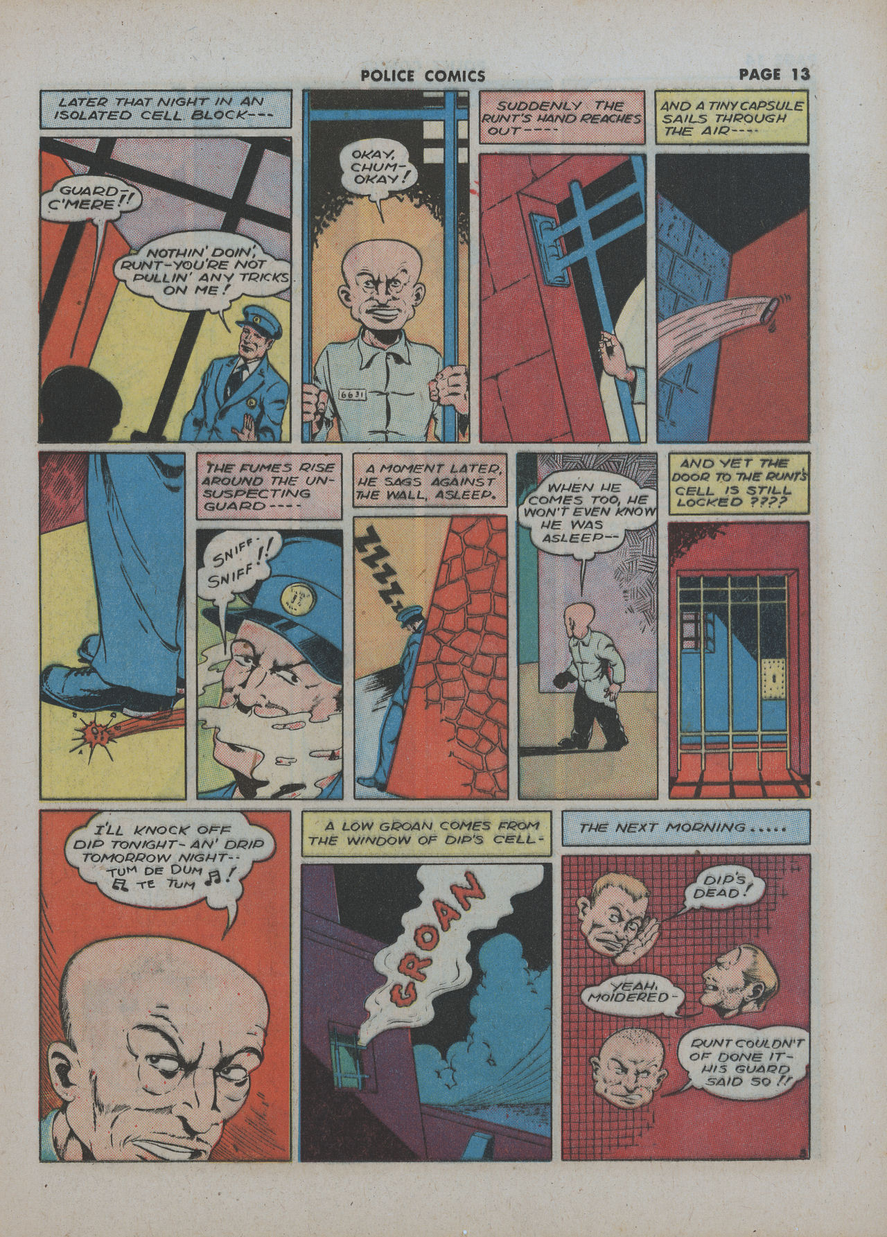 Read online Police Comics comic -  Issue #11 - 15
