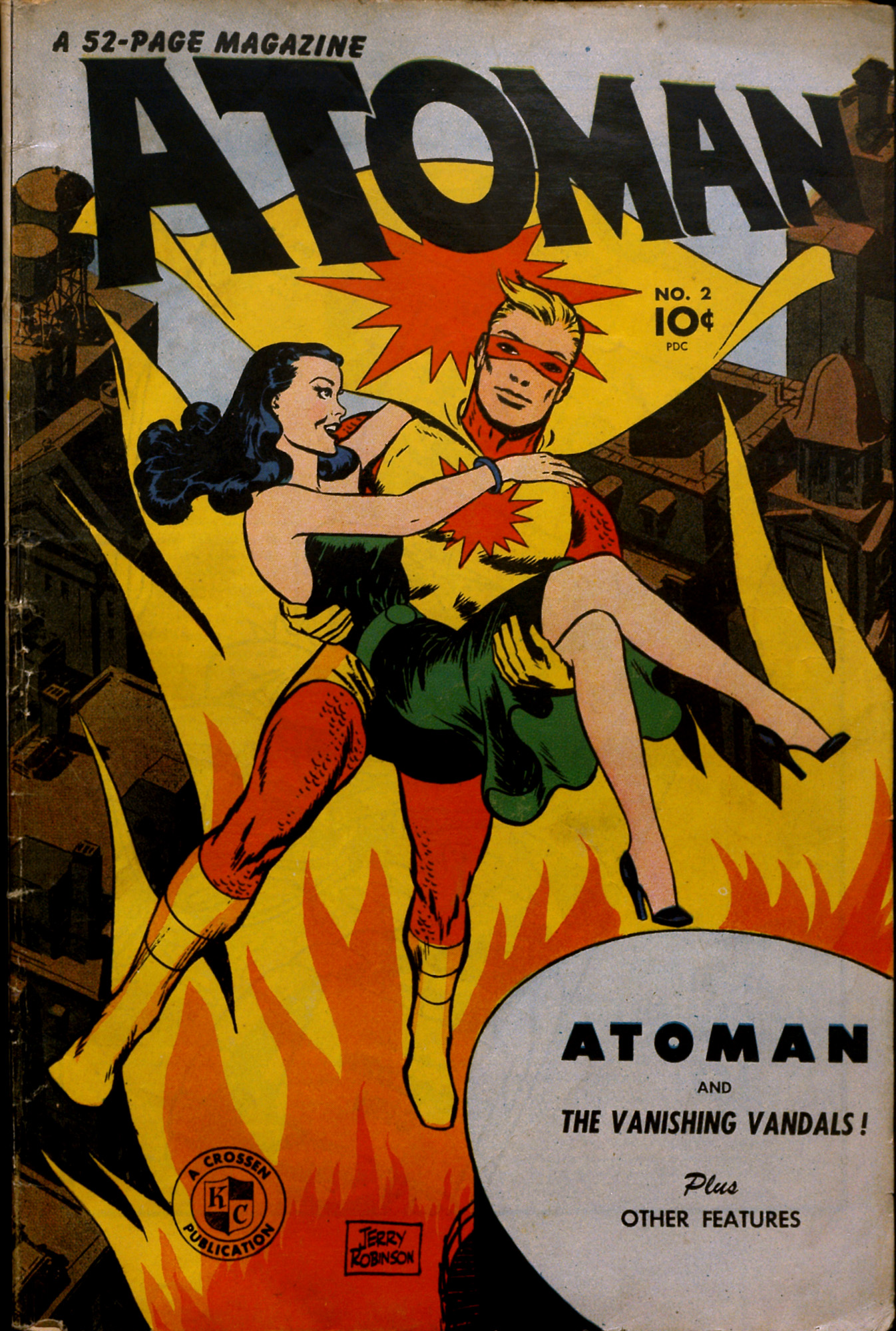 Read online Atoman Comics comic -  Issue #2 - 1